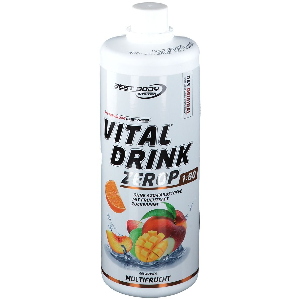 Best Body Nutrition Low Carb Nutrition Vital Drink Multifrucht