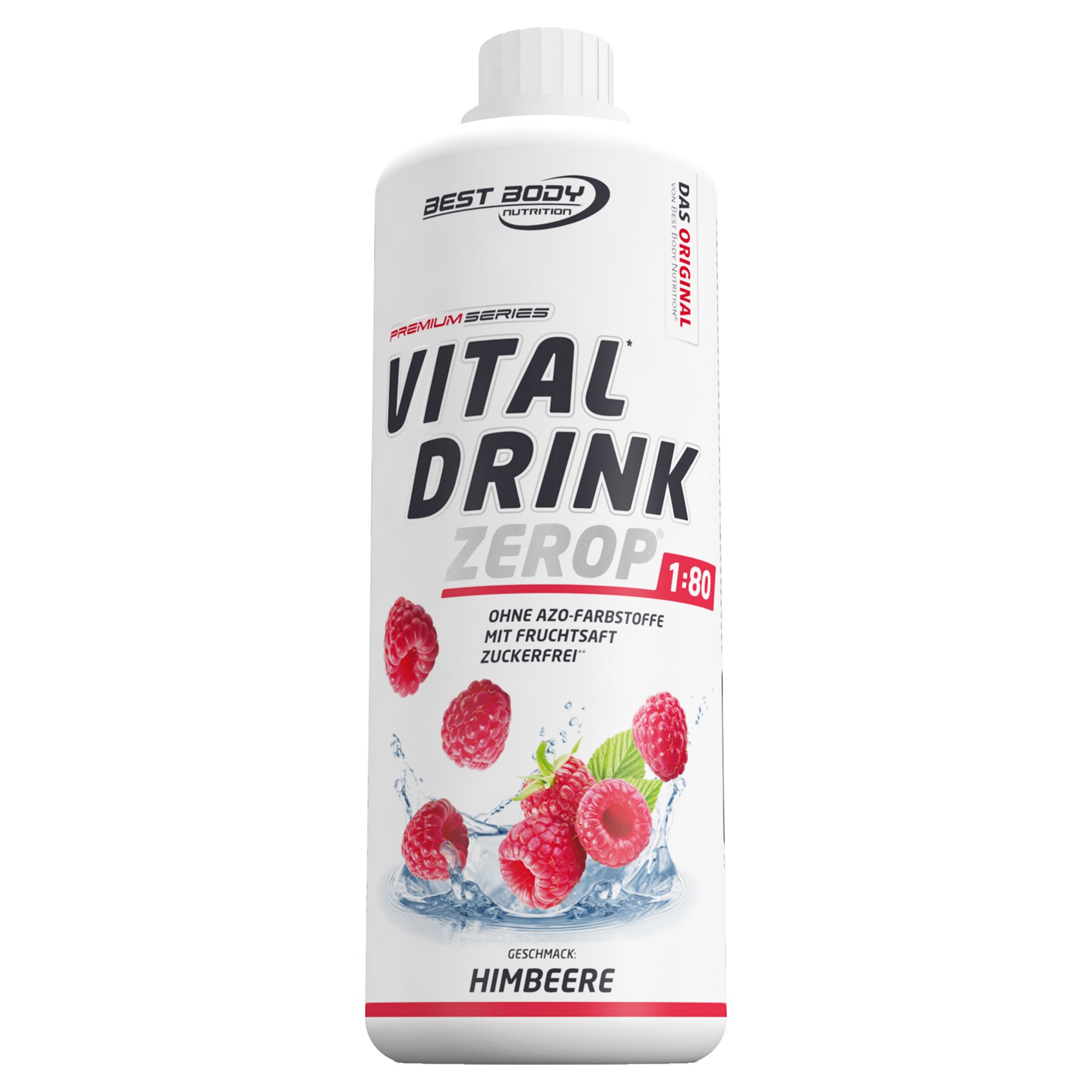 Best Body Nutrition Low Carb Nutrition Vital Drink Himbeere