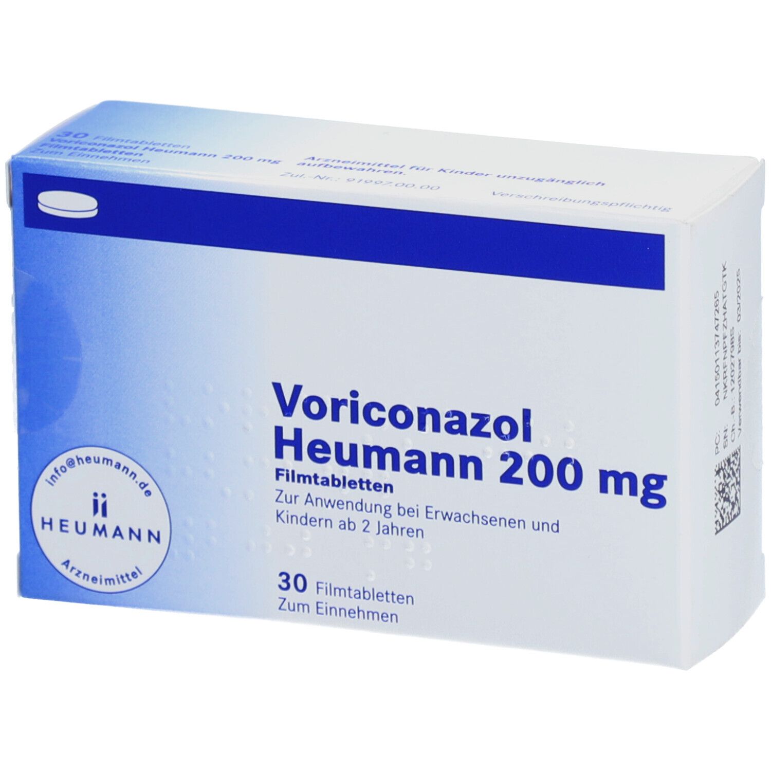 Voriconazol Heumann 200 mg