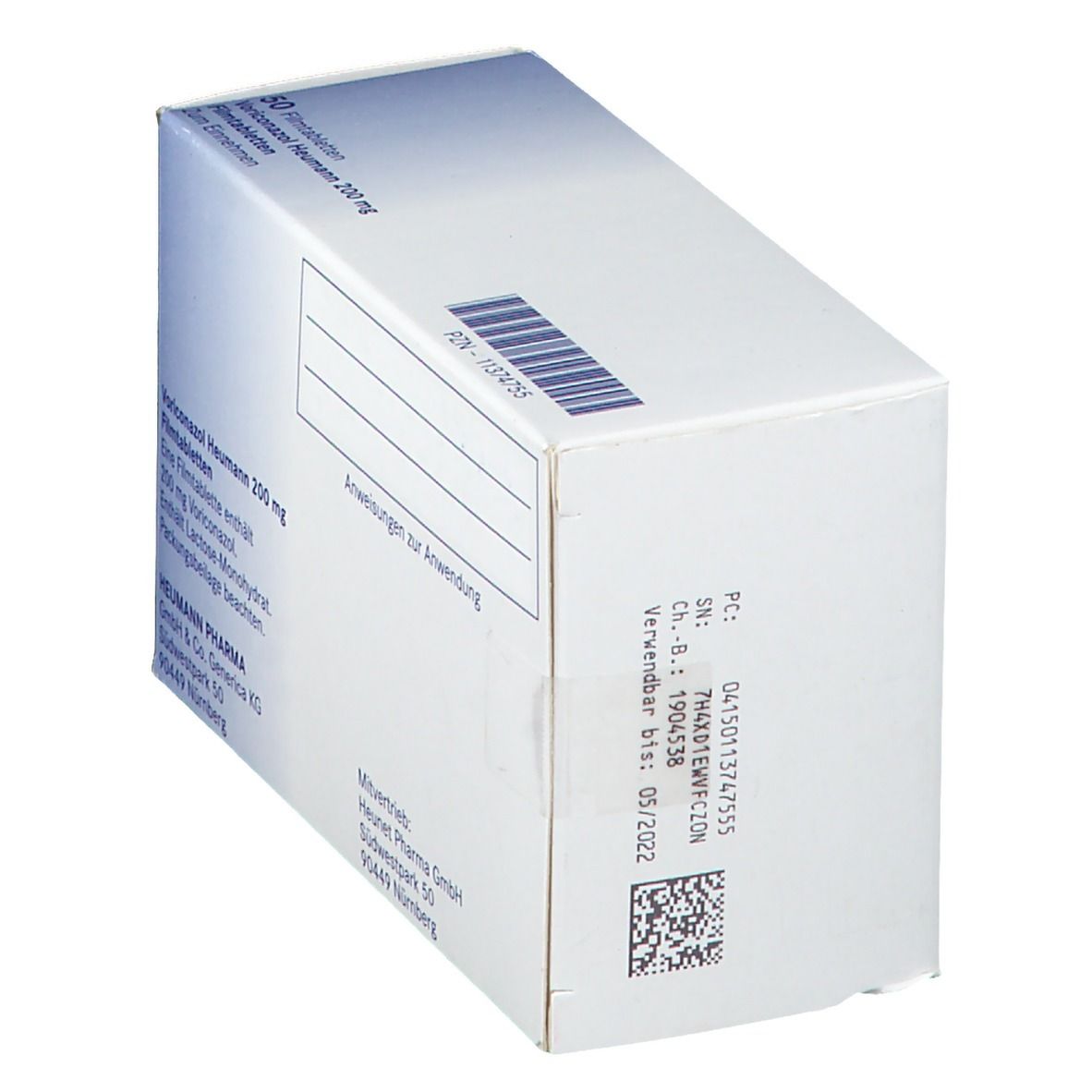 Voriconazol Heumann 200 mg