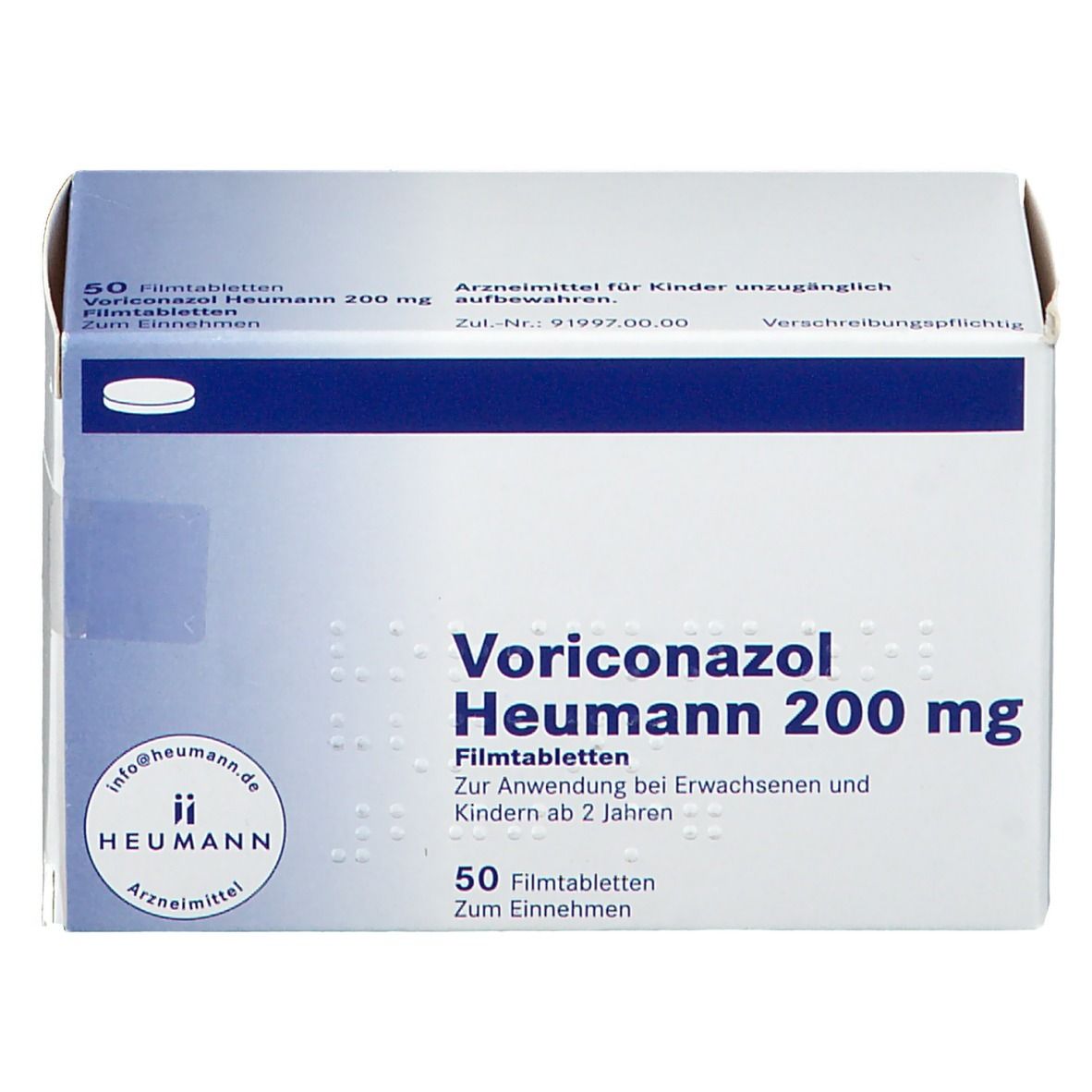 Voriconazol Heumann 200 mg