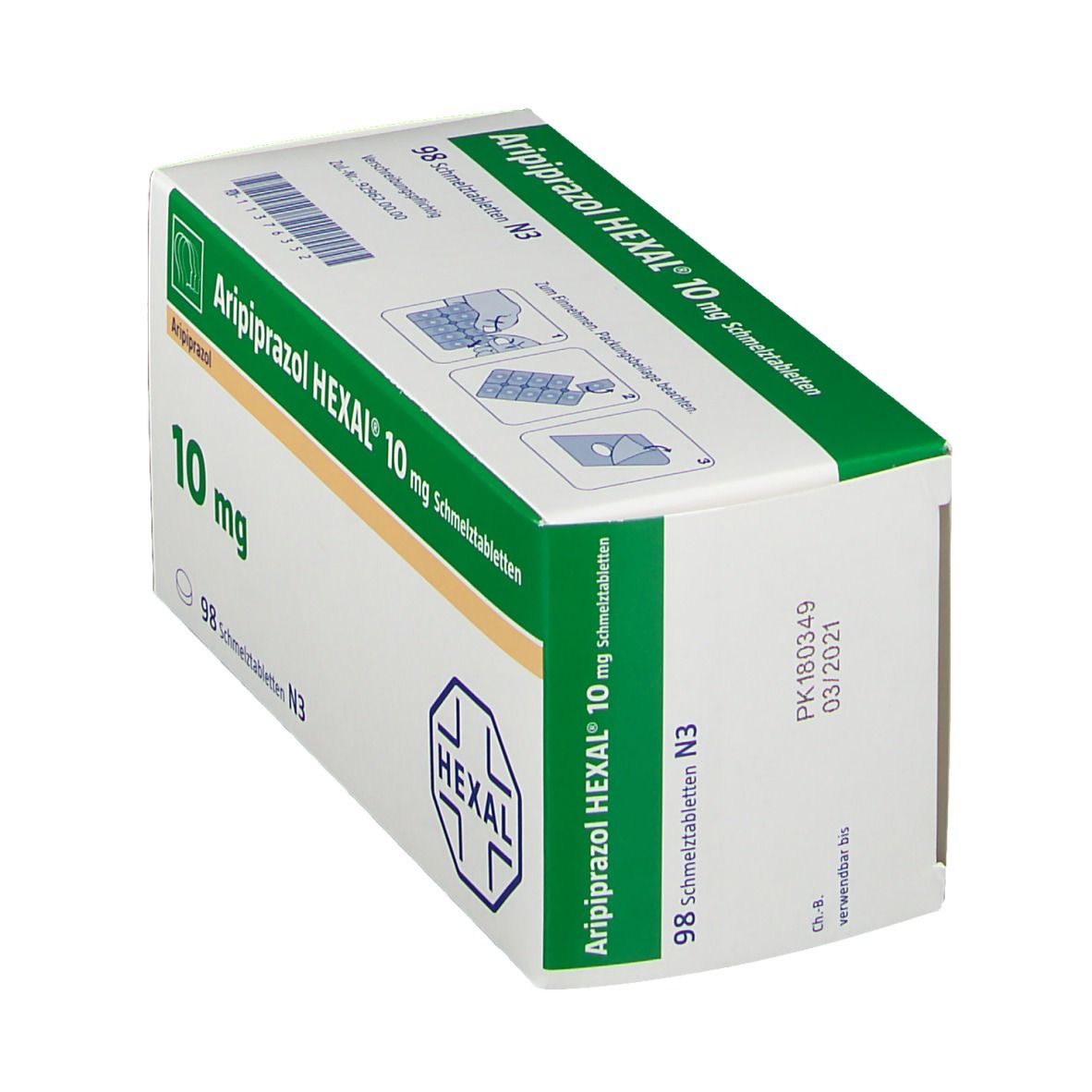  Aripiprazol HEXAL® 10 mg Schmelztabletten