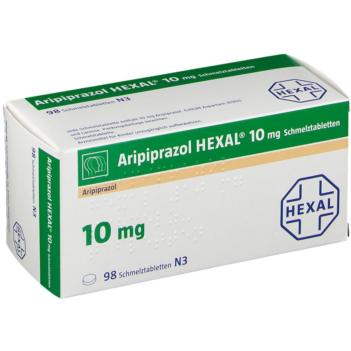  Aripiprazol HEXAL® 10 mg Schmelztabletten