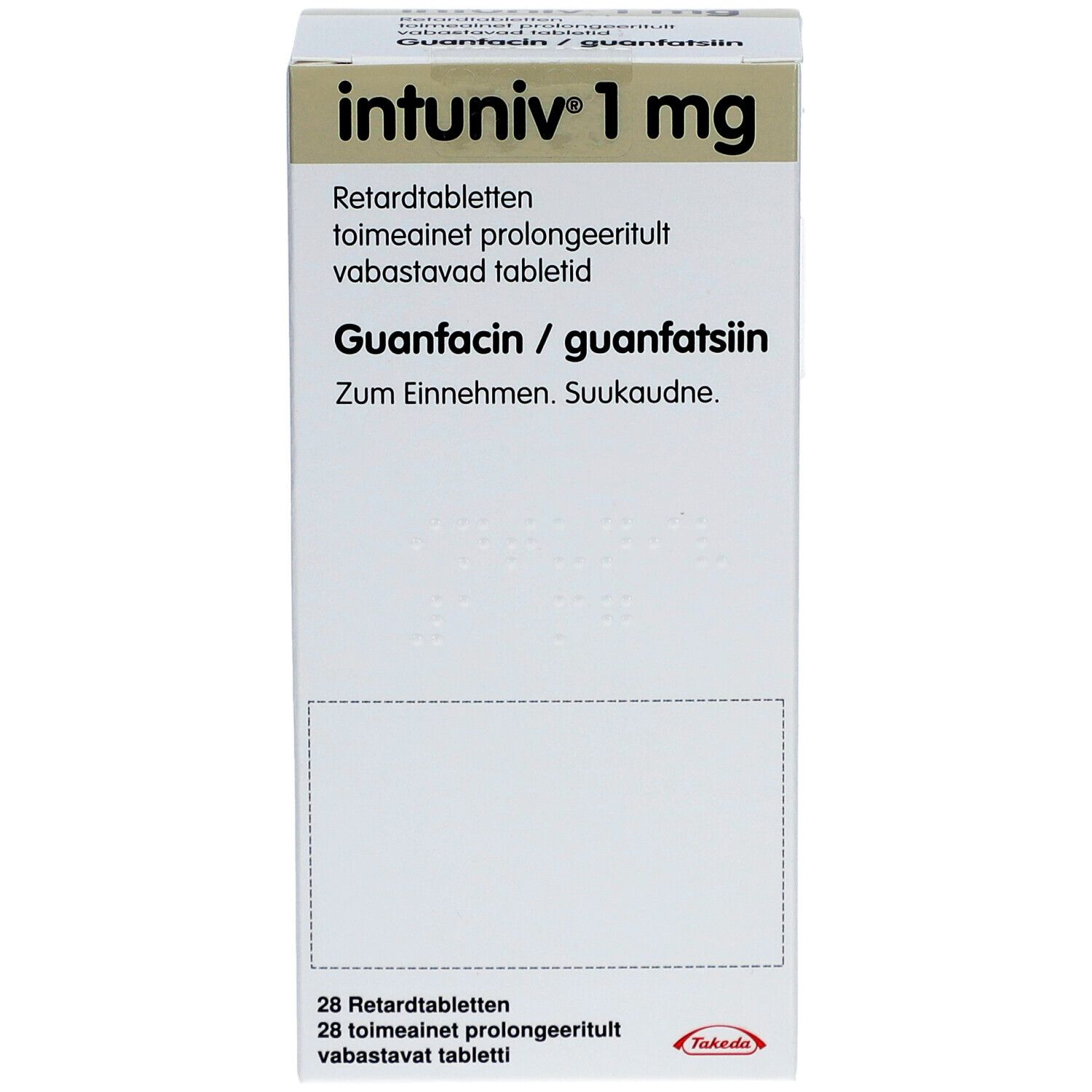 Intuniv® 1 mg