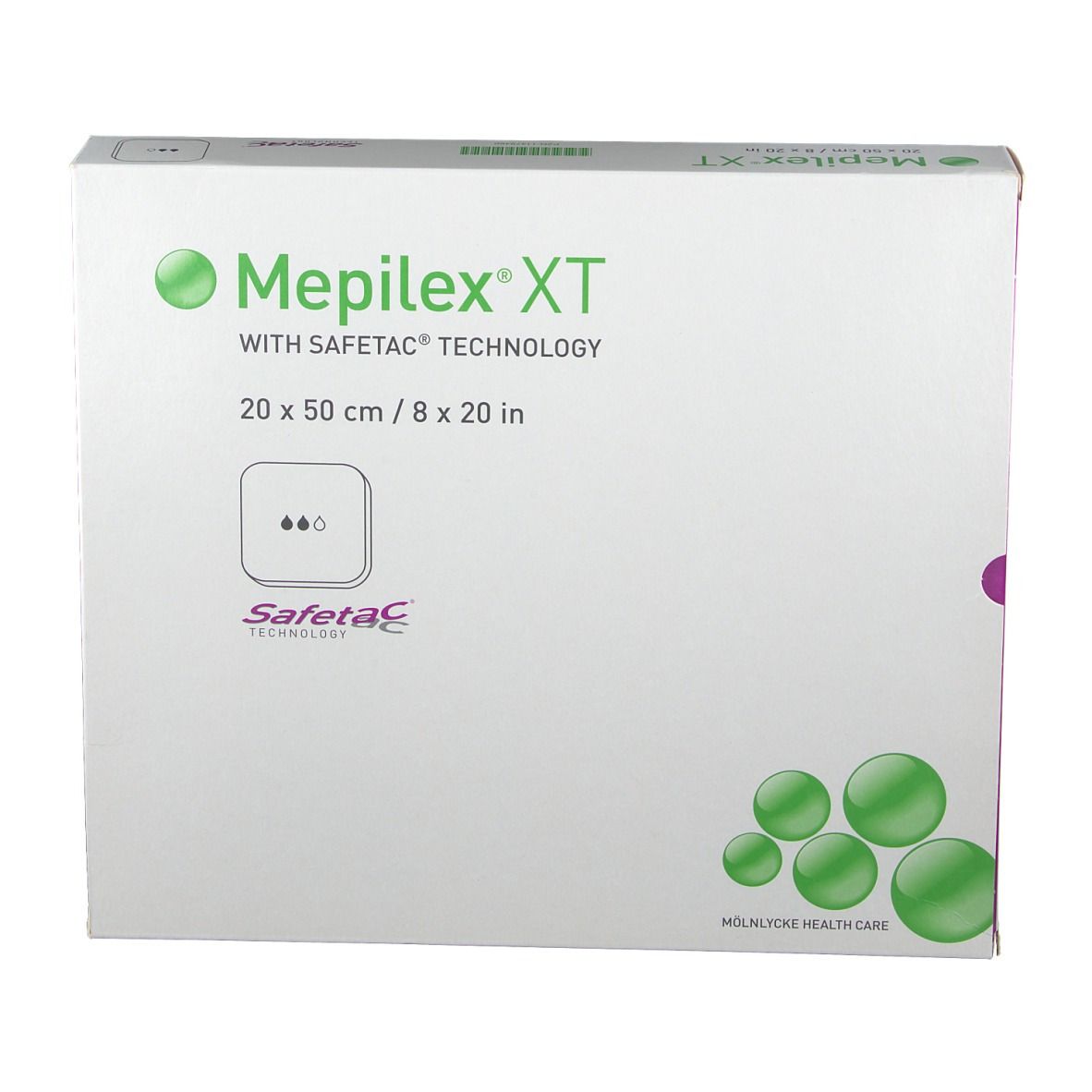Mepilex® XT Schaumverband 20 x 50 cm