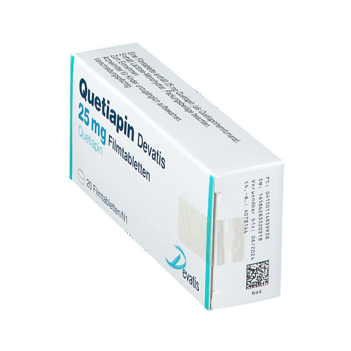 Quetiapin Devatis 25 mg