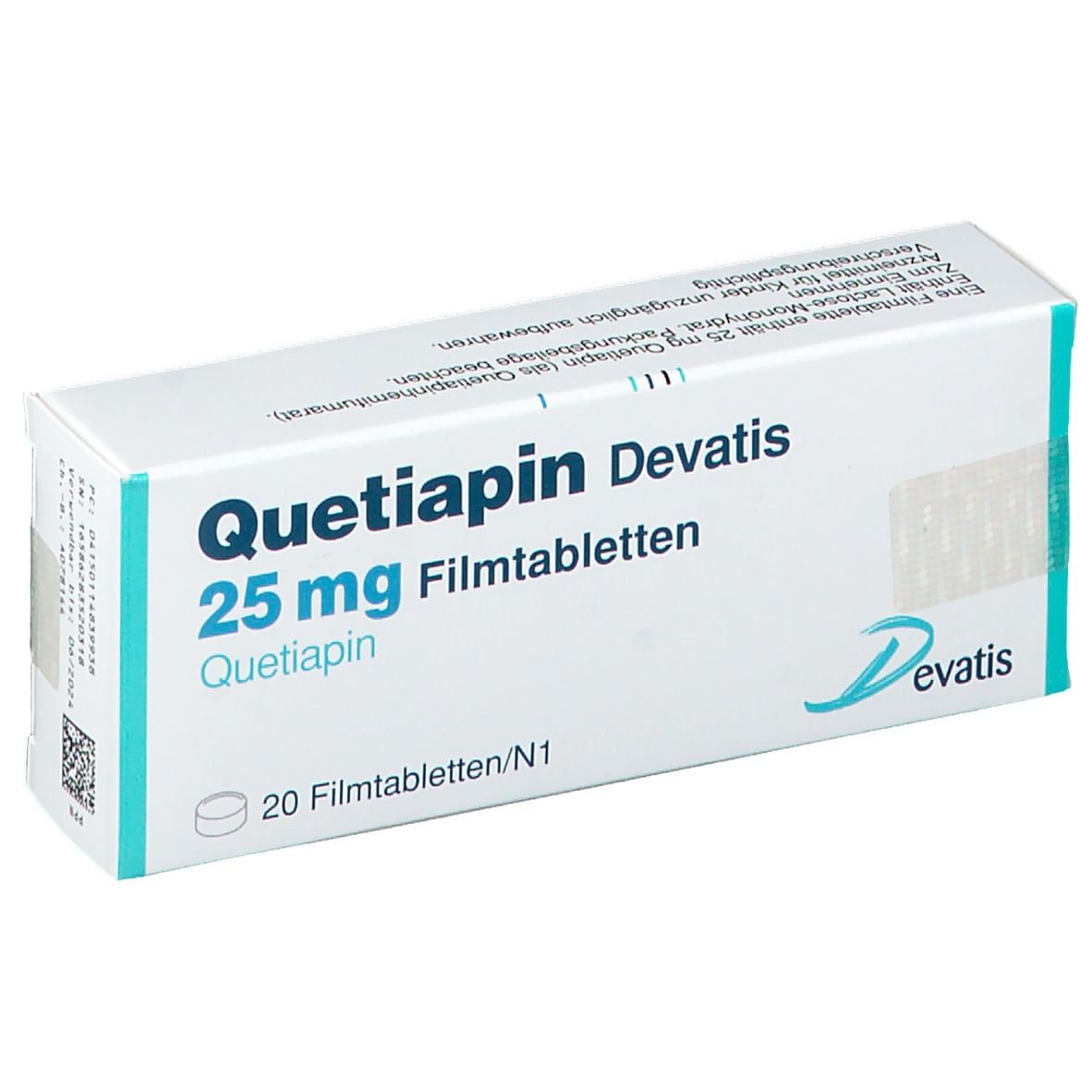 Quetiapin Devatis 25 mg