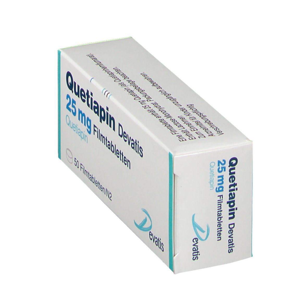 Quetiapin Devatis 25 mg Filmtabletten 50 St