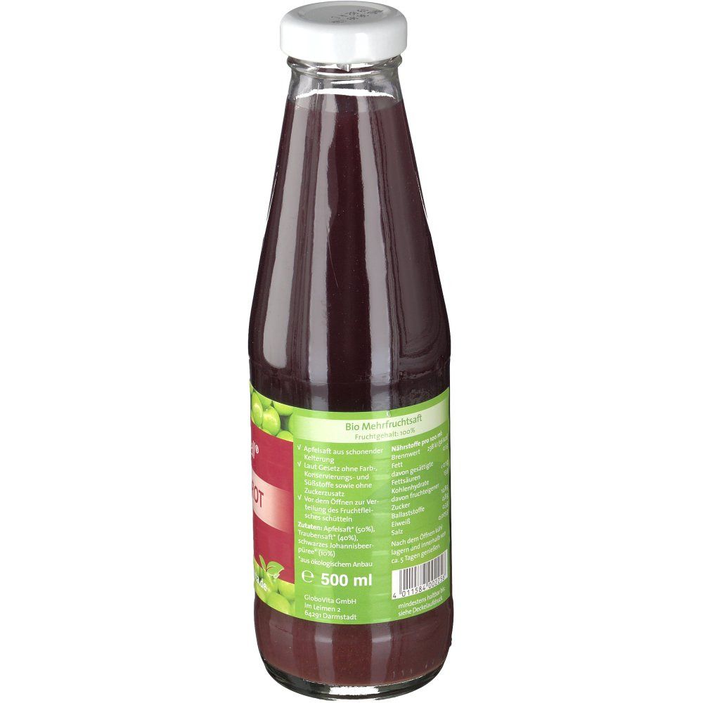 duówell® Rubinrot Bio Fruchtsaft Cocktail