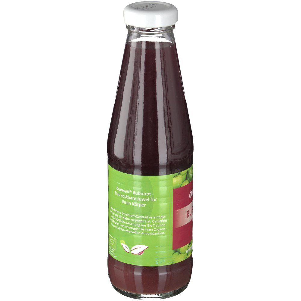 duówell® Rubinrot Bio Fruchtsaft Cocktail