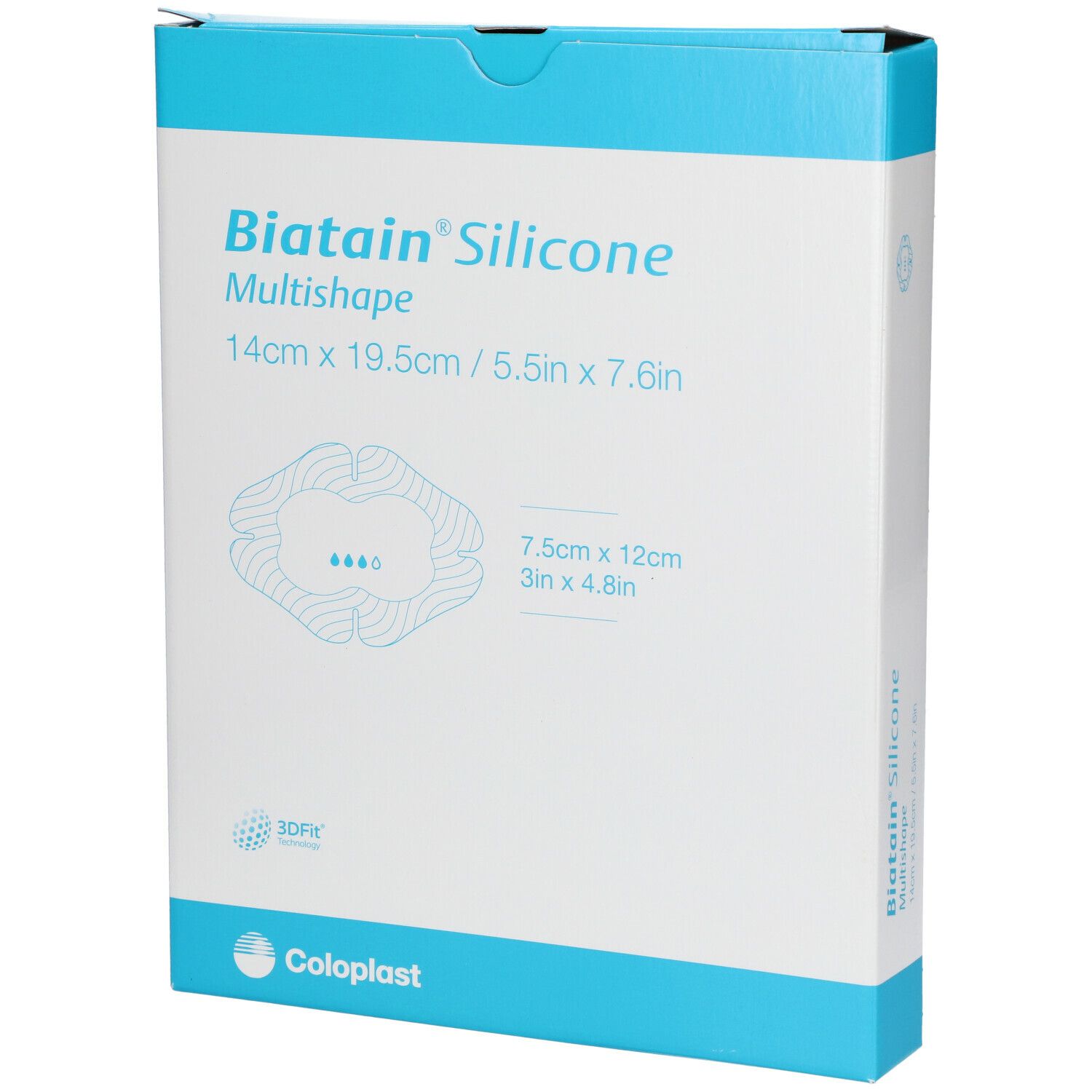Biatain® Silicone Schaumverband 14 x 19,5 cm