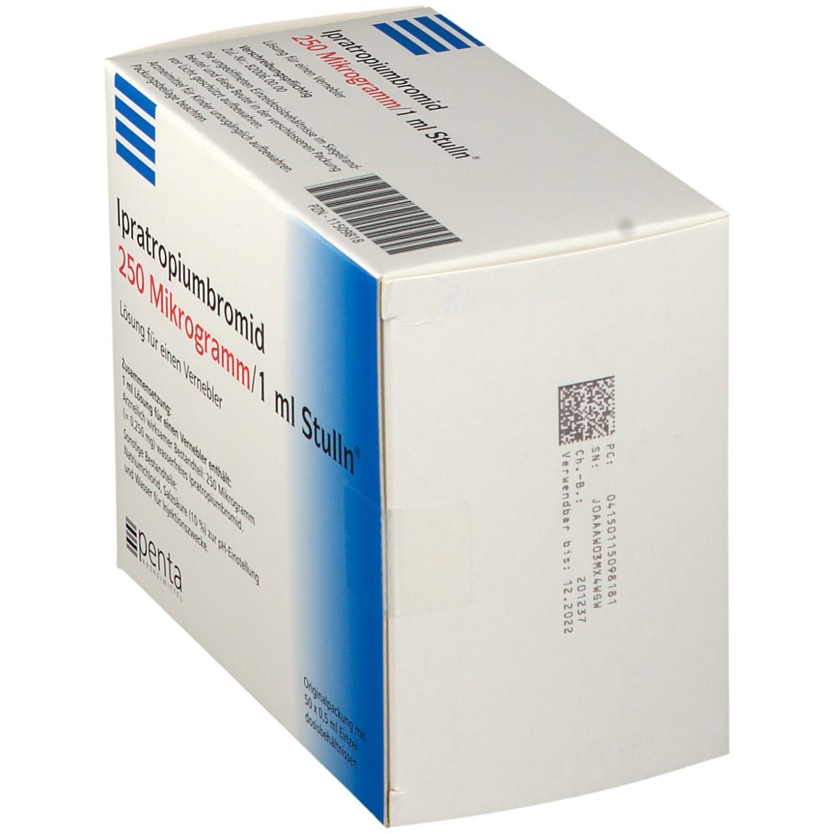 Ipratropiumbromid 250 µg/1 ml Stulln Lsg.Verneb.