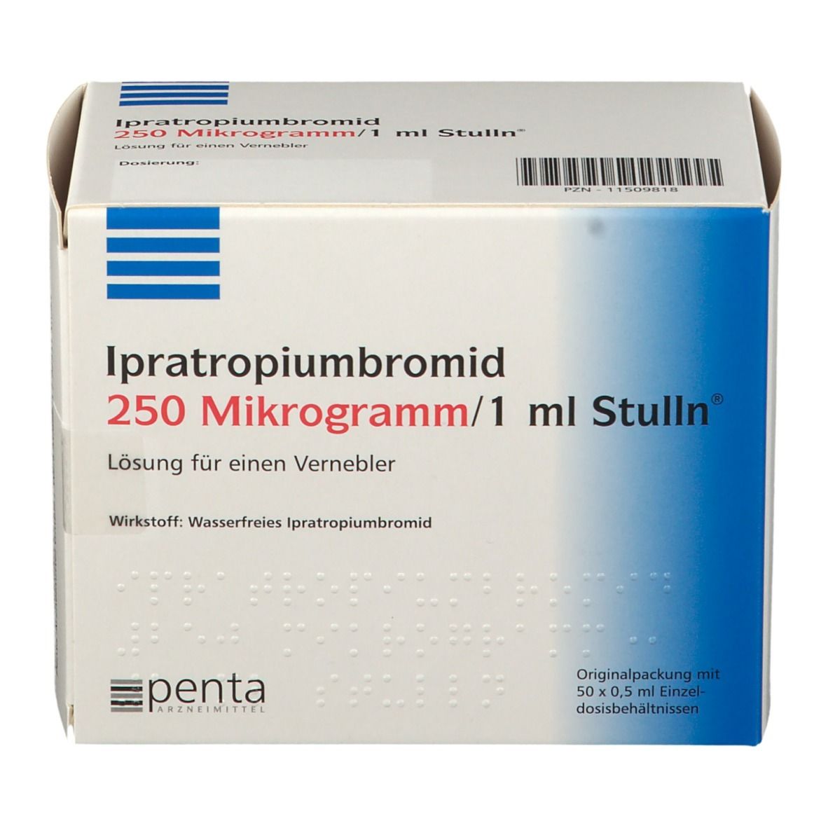 Ipratropiumbromid 250 µg/1 ml Stulln Lsg.Verneb.