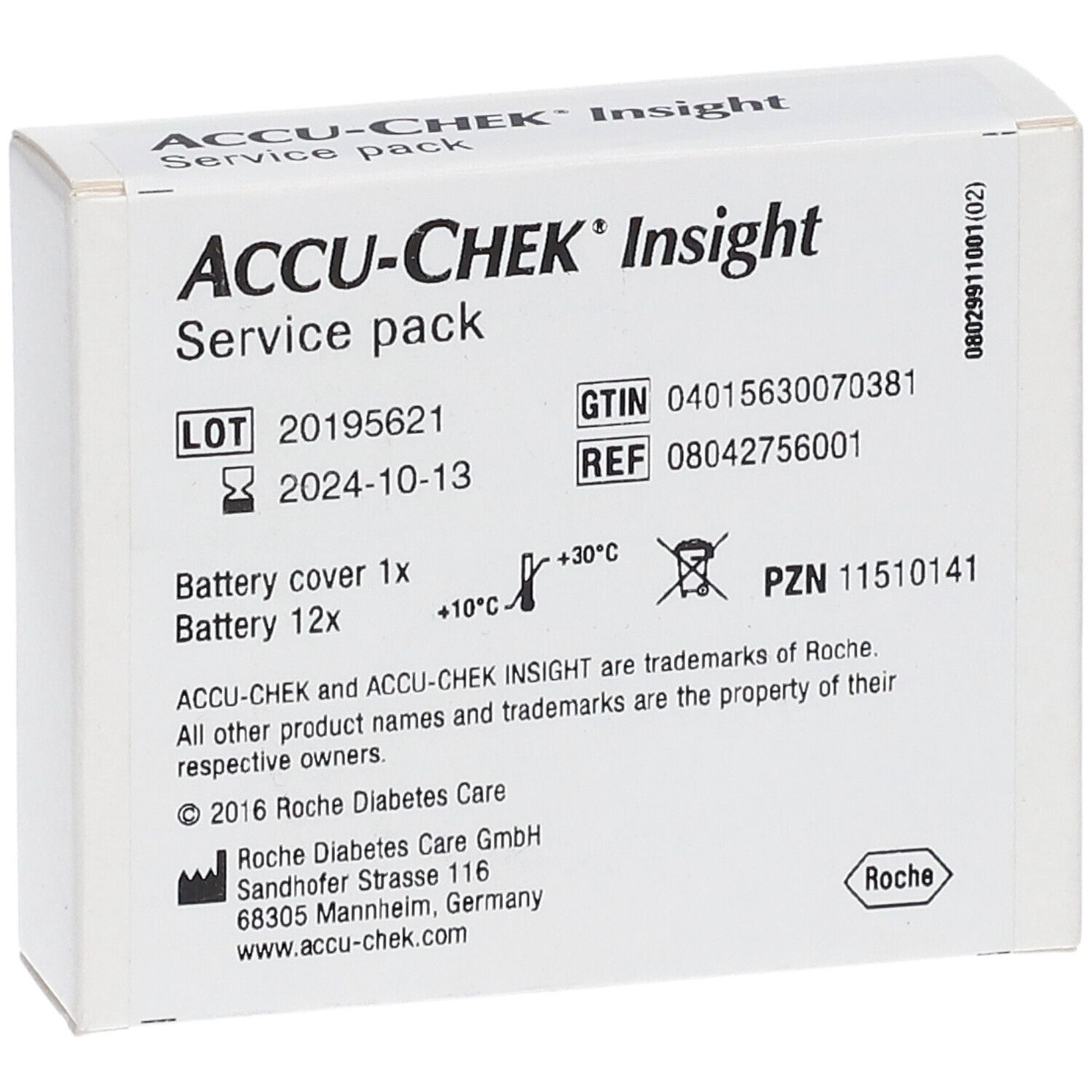 ACCU-CHEK® Insight Service Pack