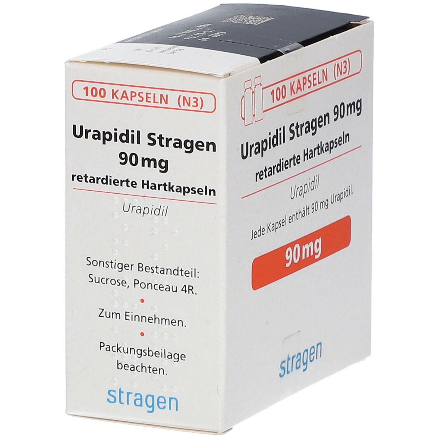 Urapidil Stragen 90 mg retardierte Hartkapseln 100 St Retard-Kapseln