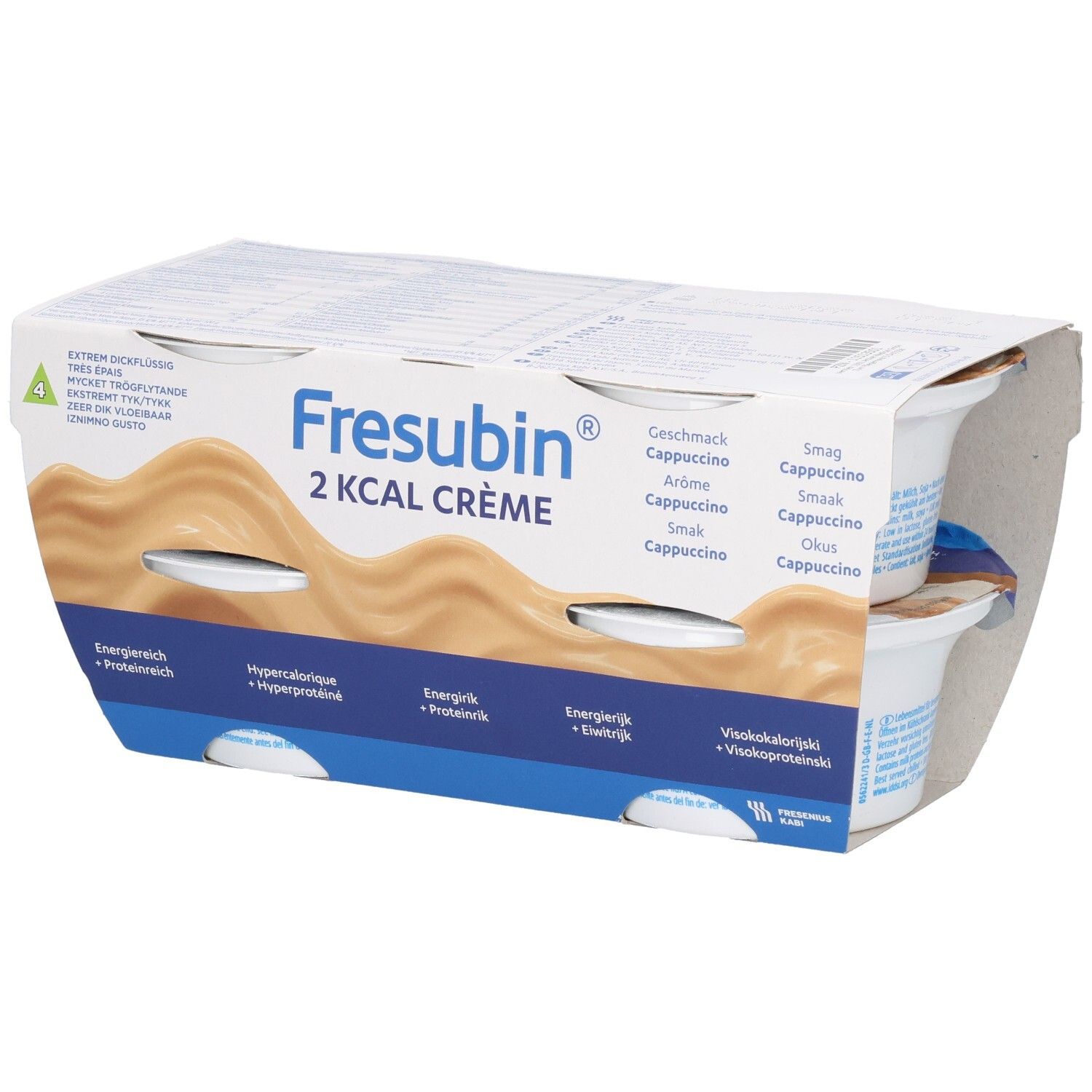 Fresubin 2 kcal Creme Cappuccino im Becher 4x125 g