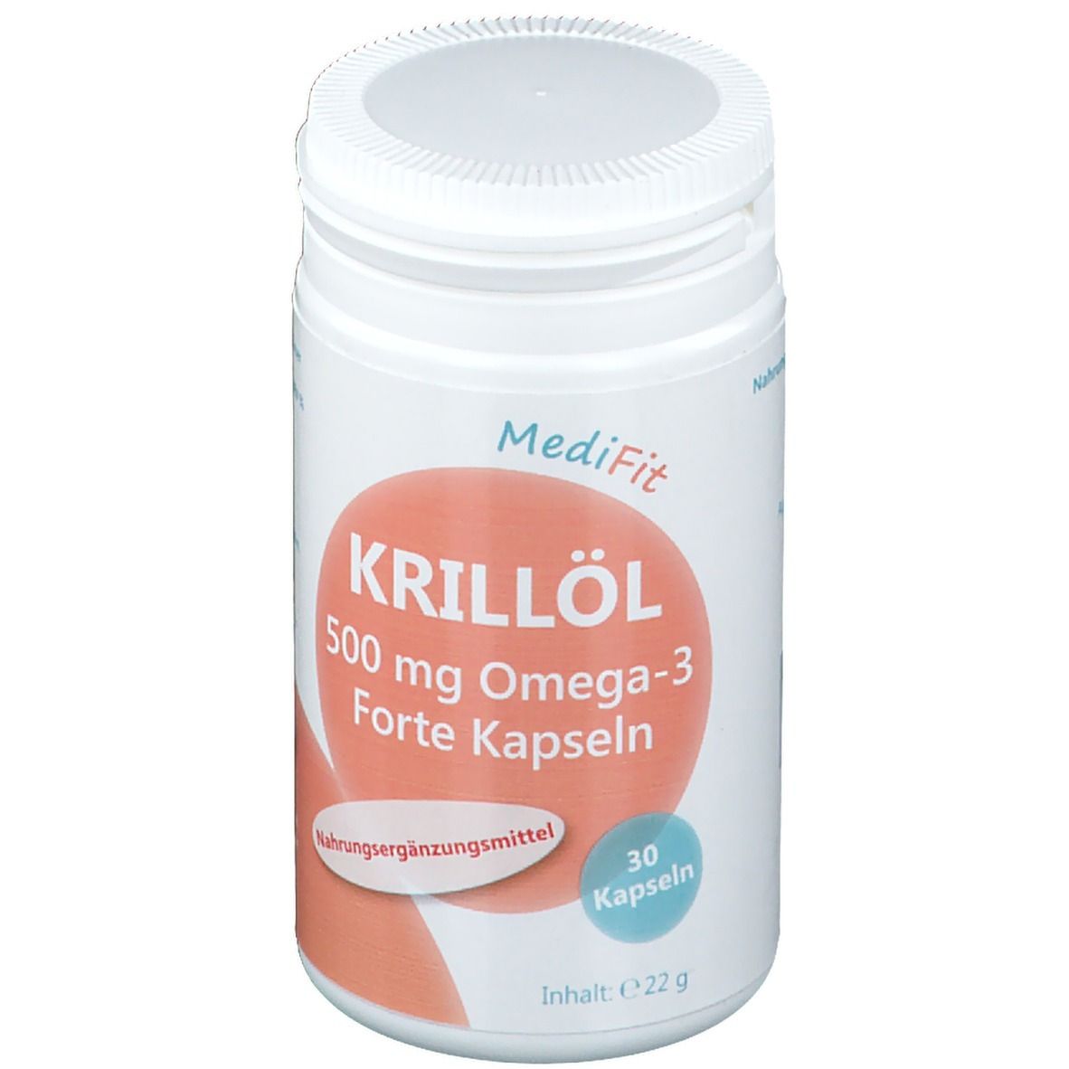 MediFit Krillöl 500mg Omega-3 Forte