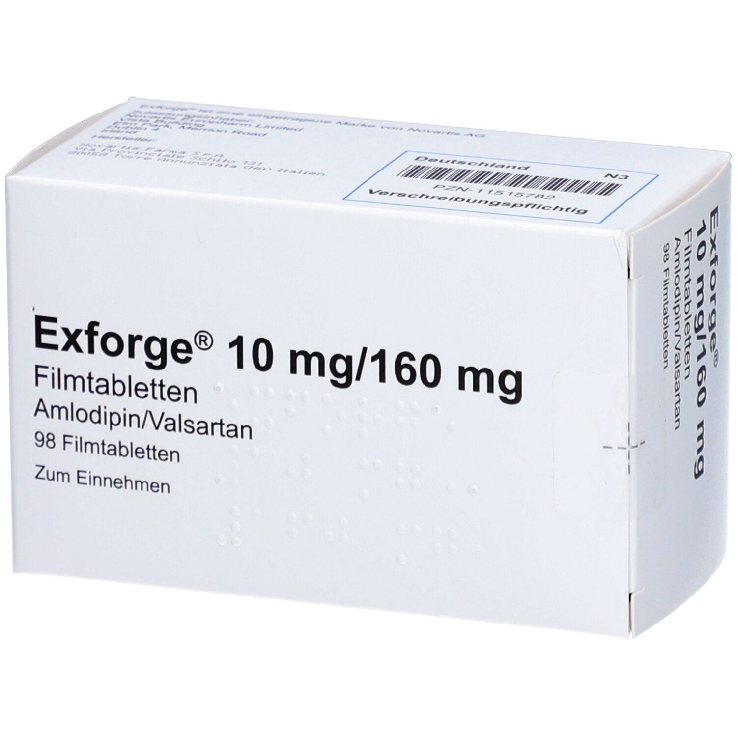 Exforge® 10Mg/160Mg