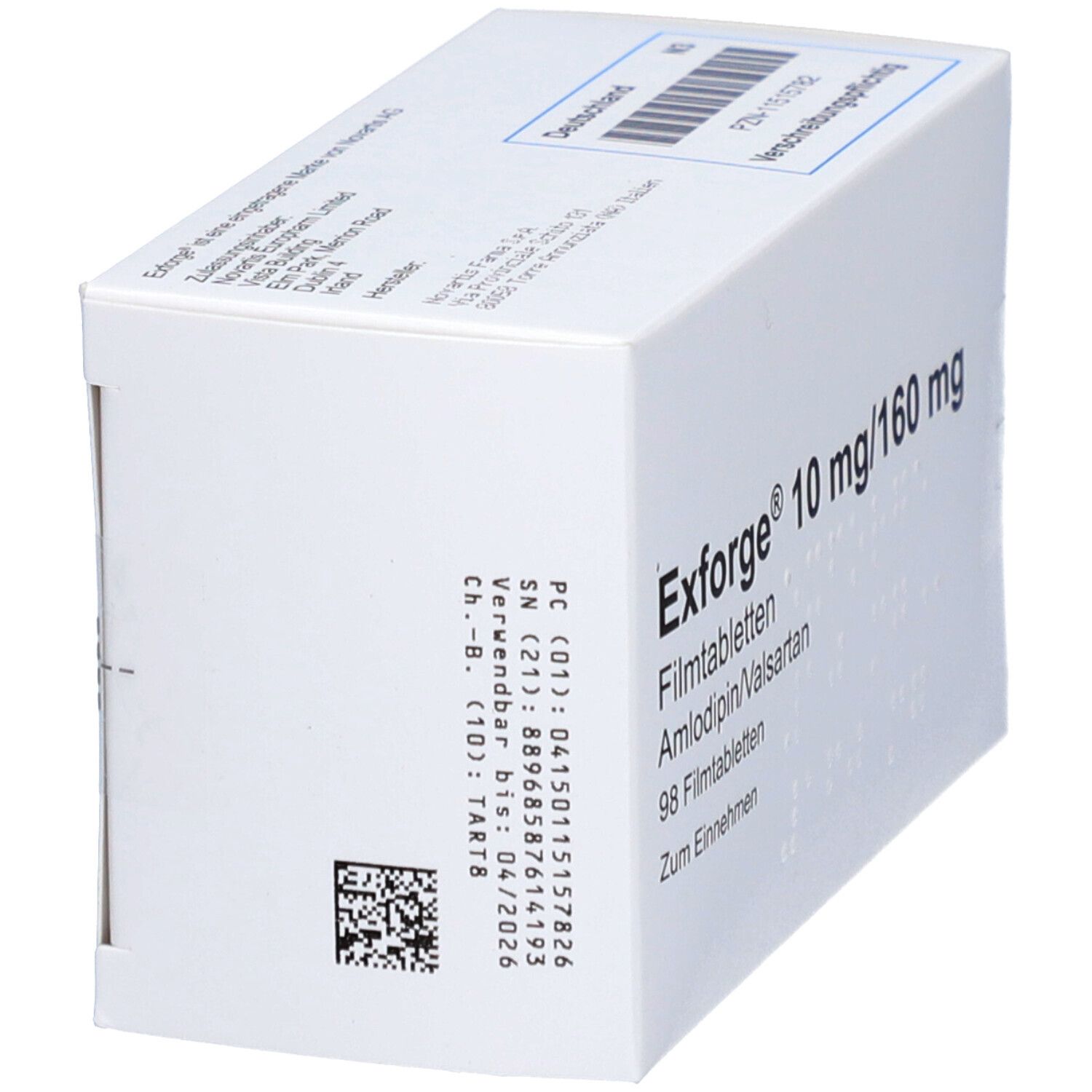 Exforge® 10Mg/160Mg