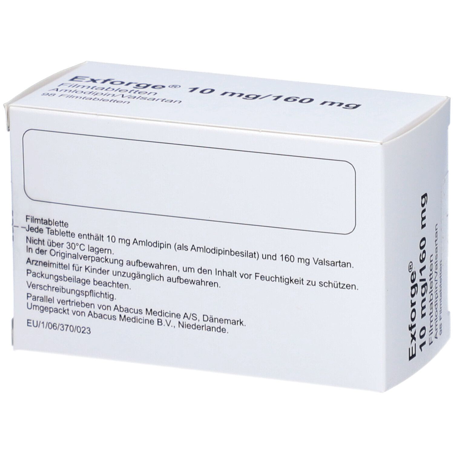 Exforge® 10Mg/160Mg