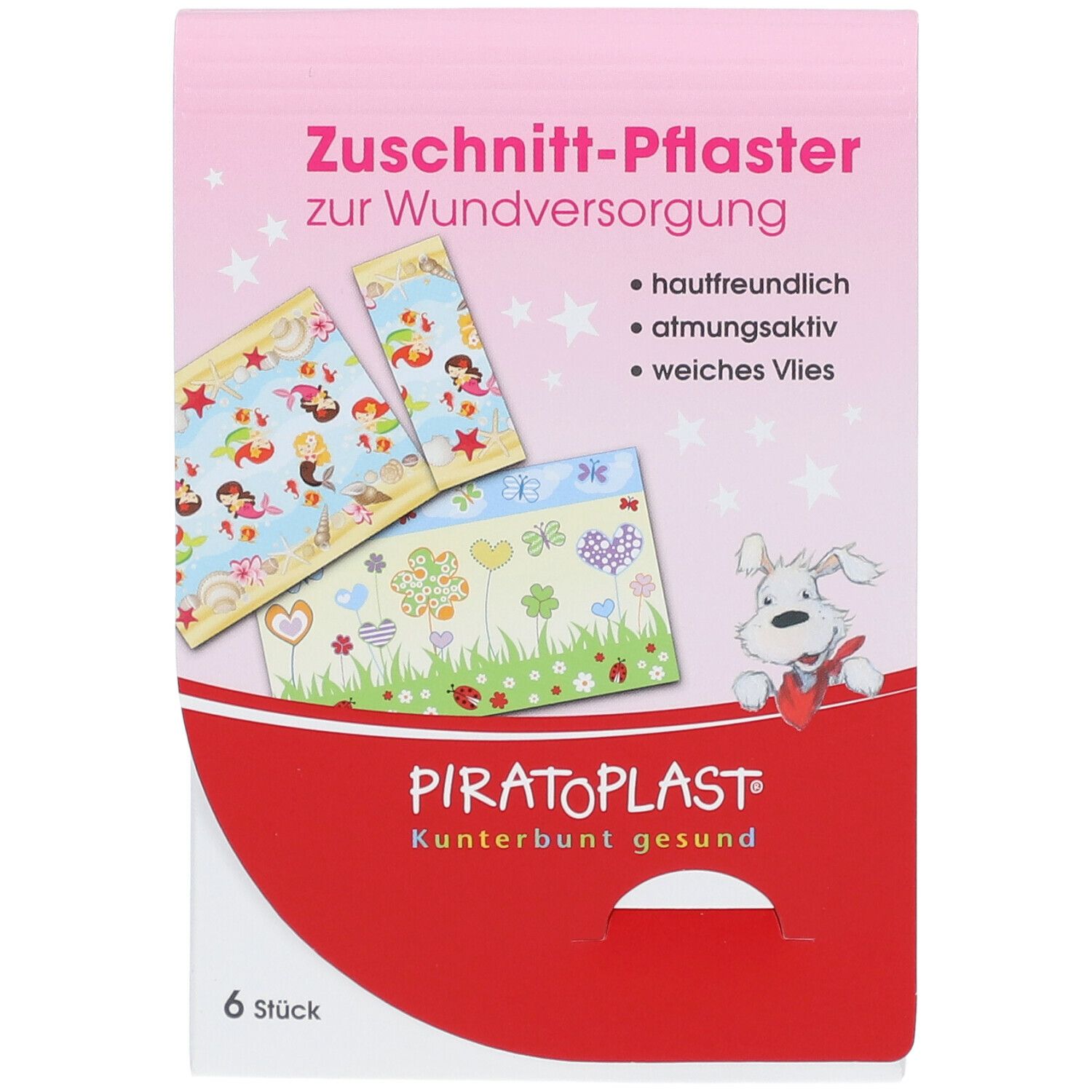 Piratoplast® Pflaster zum Zuschneiden für Mädchen