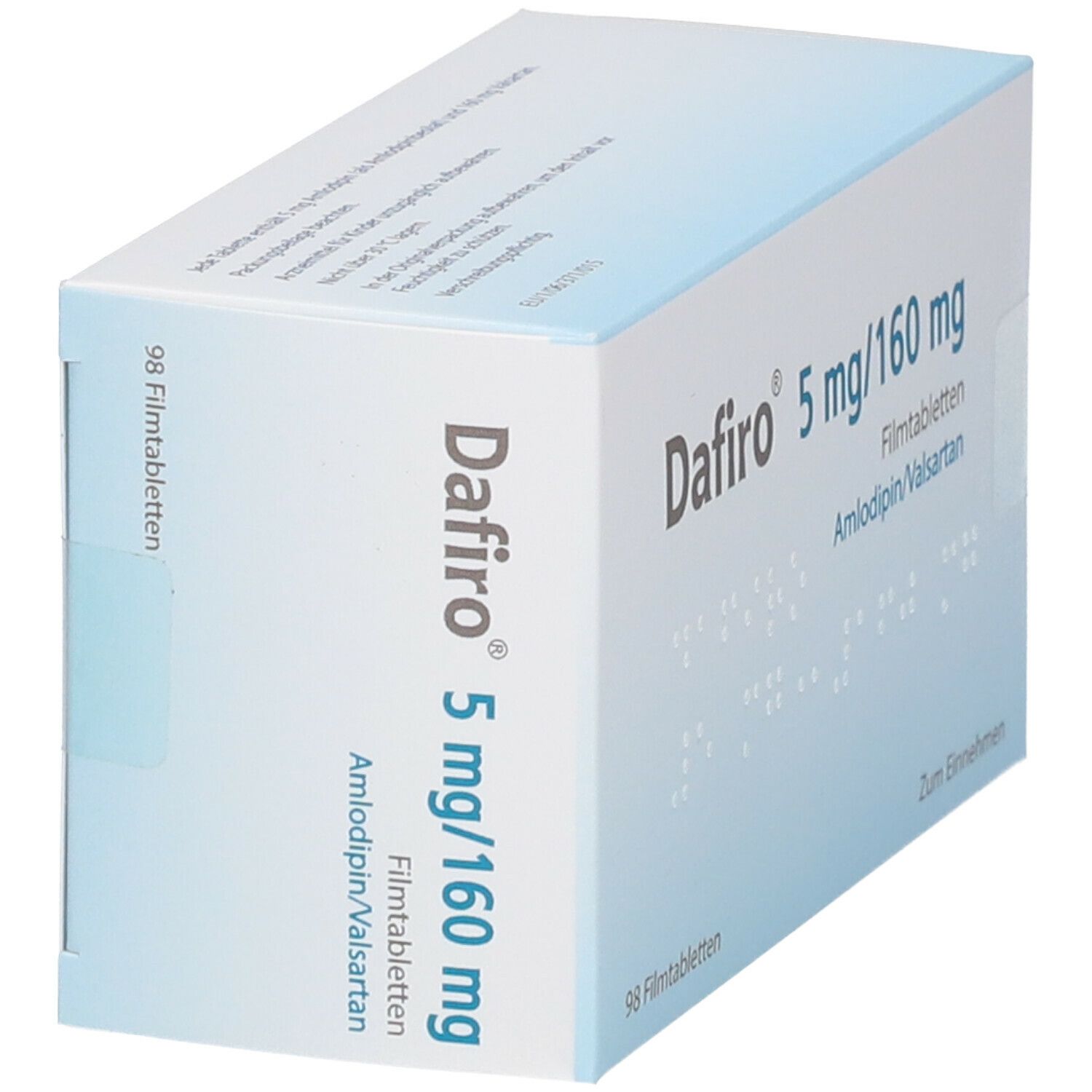 Dafiro 5 mg/160 mg Filmtabletten 98 St