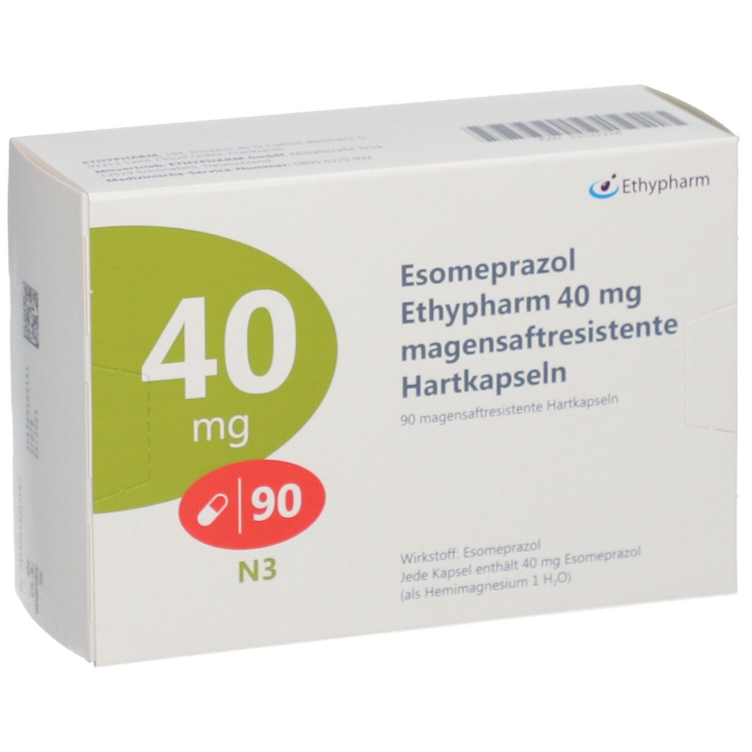 Esomeprazol Ethypharm® 40 mg