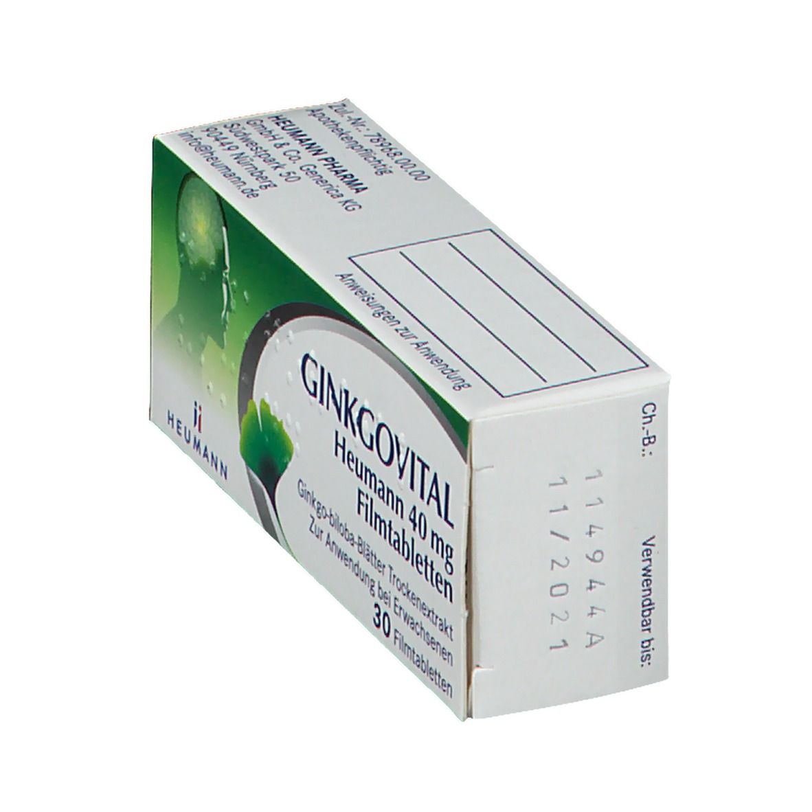 GINKGOVITAL® Heumann 40 mg