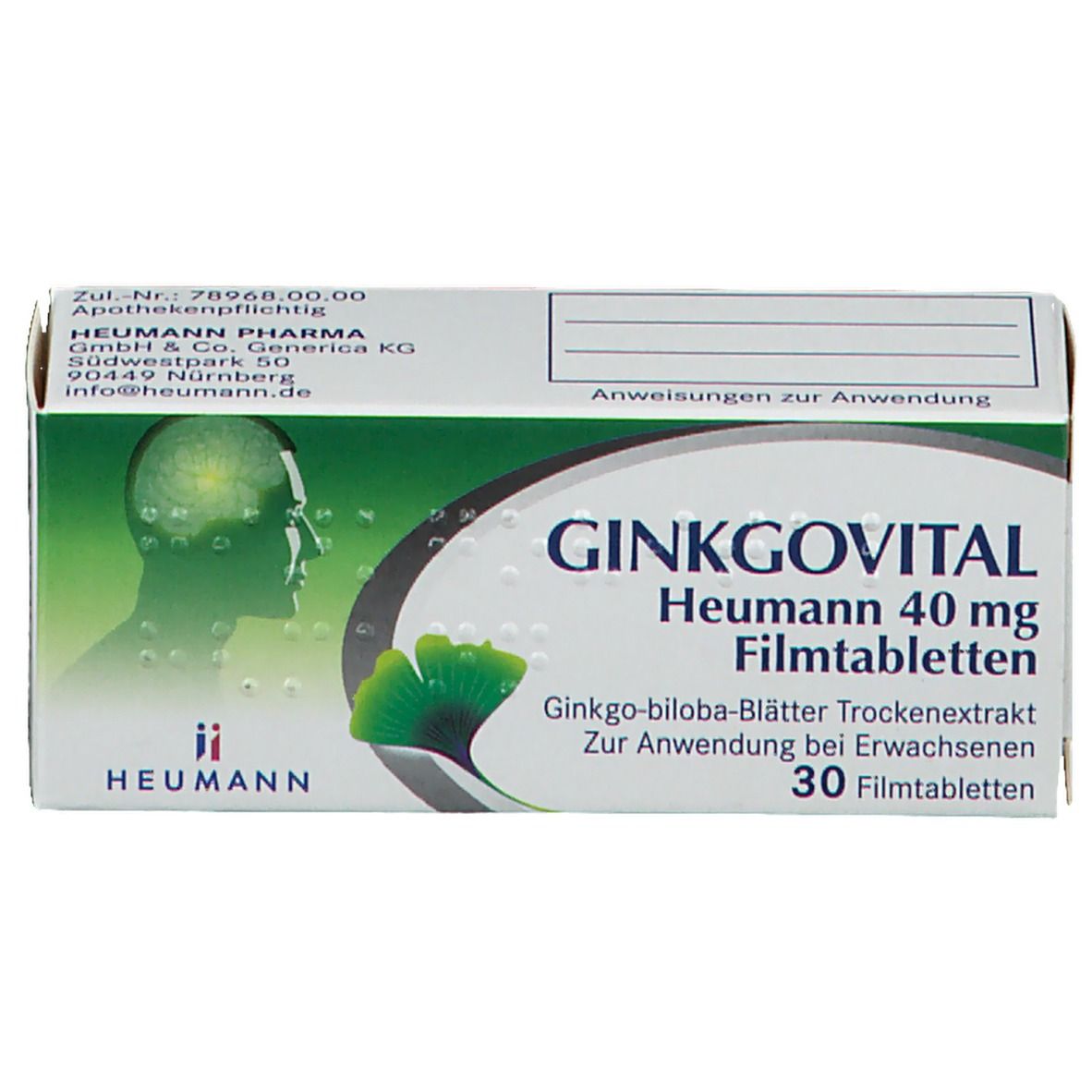GINKGOVITAL® Heumann 40 mg