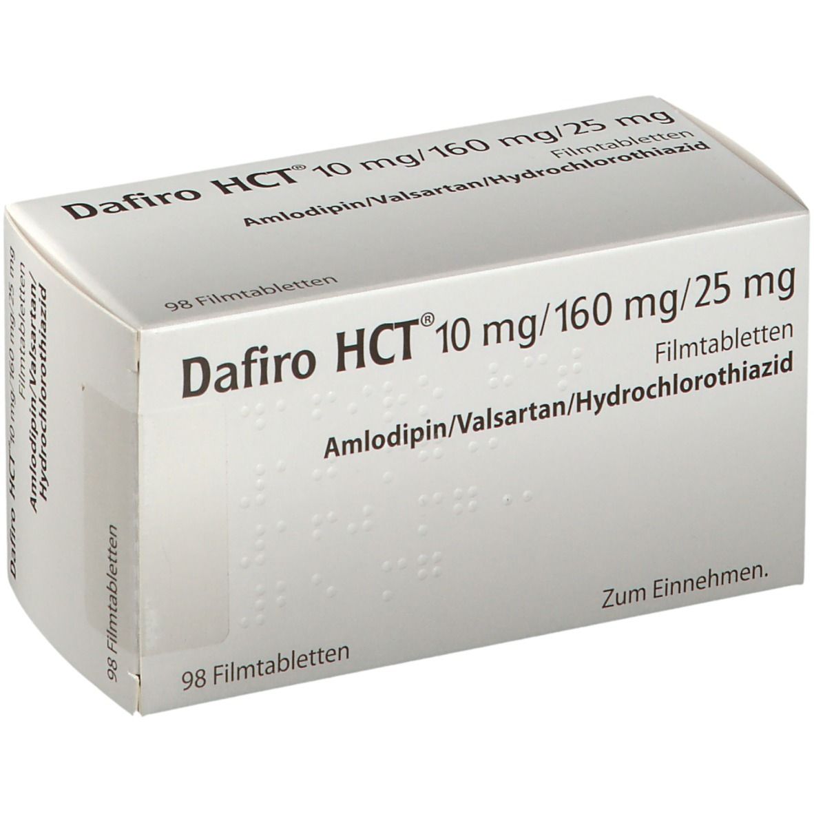 Dafiro HCT® 10 mg/160 mg/25 mg