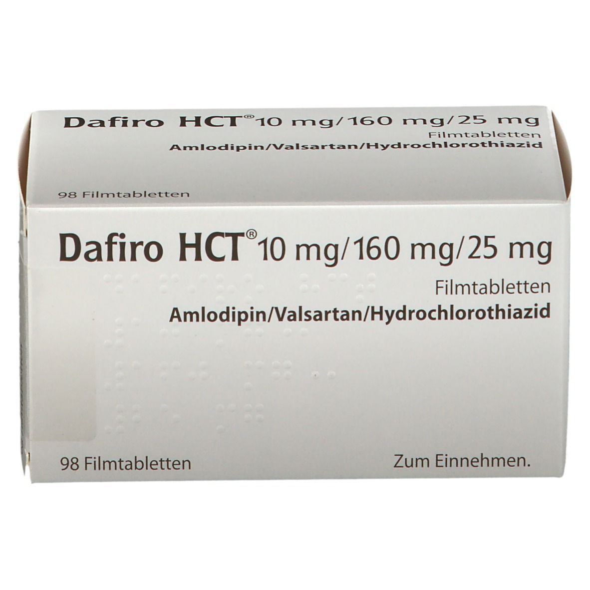 Dafiro HCT® 10 mg/160 mg/25 mg