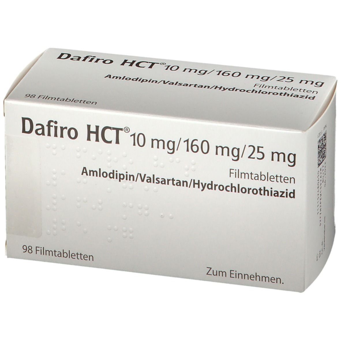Dafiro HCT® 10 mg/160 mg/25 mg