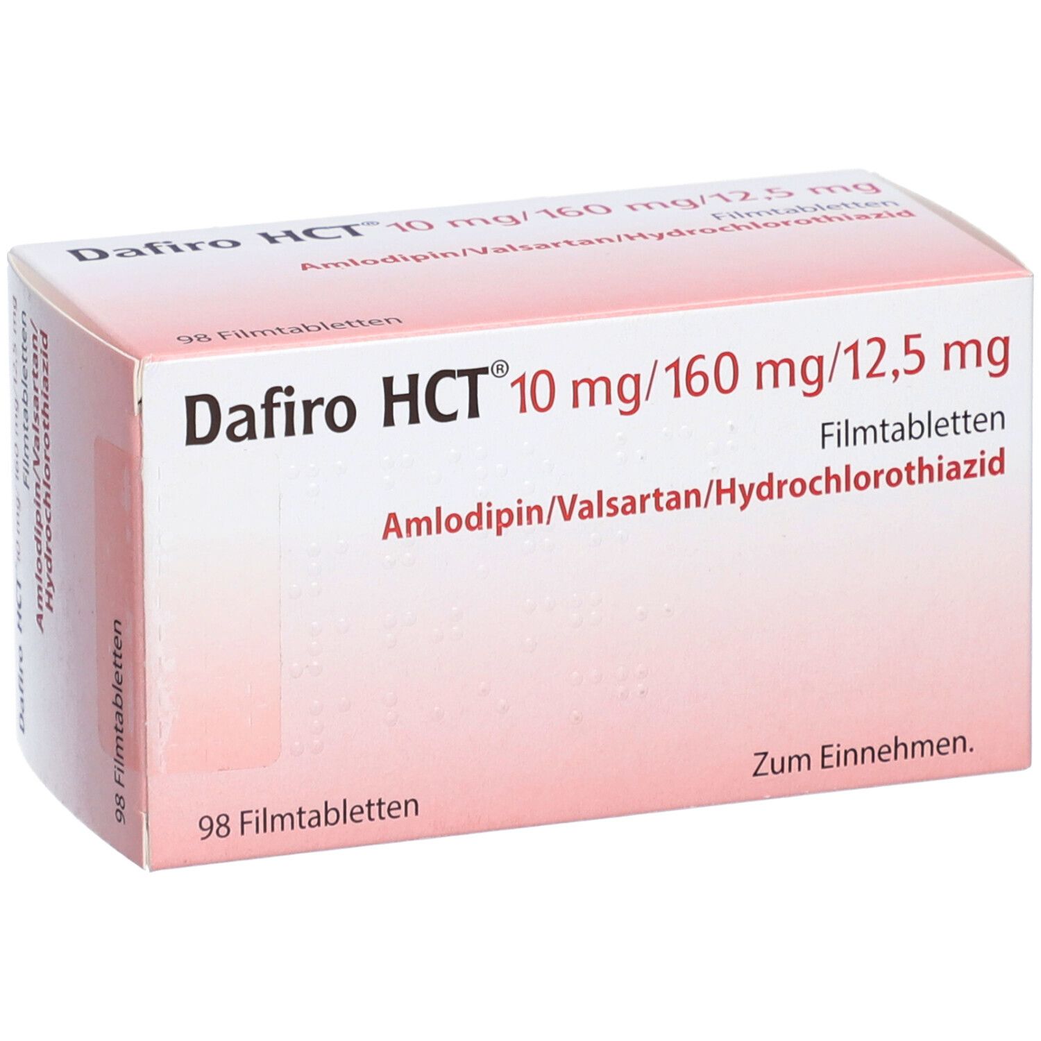DAFIRO HCT 10 mg/160 mg/12,5 mg Filmtabletten