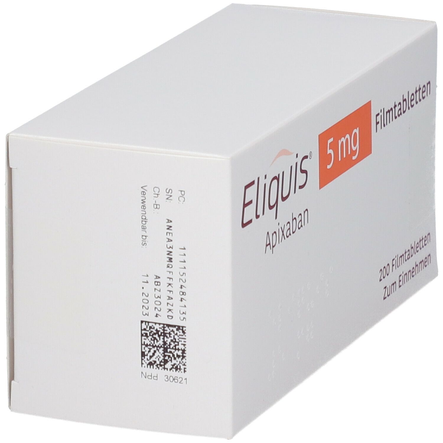 Eliquis® 5 mg 200 St mit dem ERezept kaufen SHOP APOTHEKE