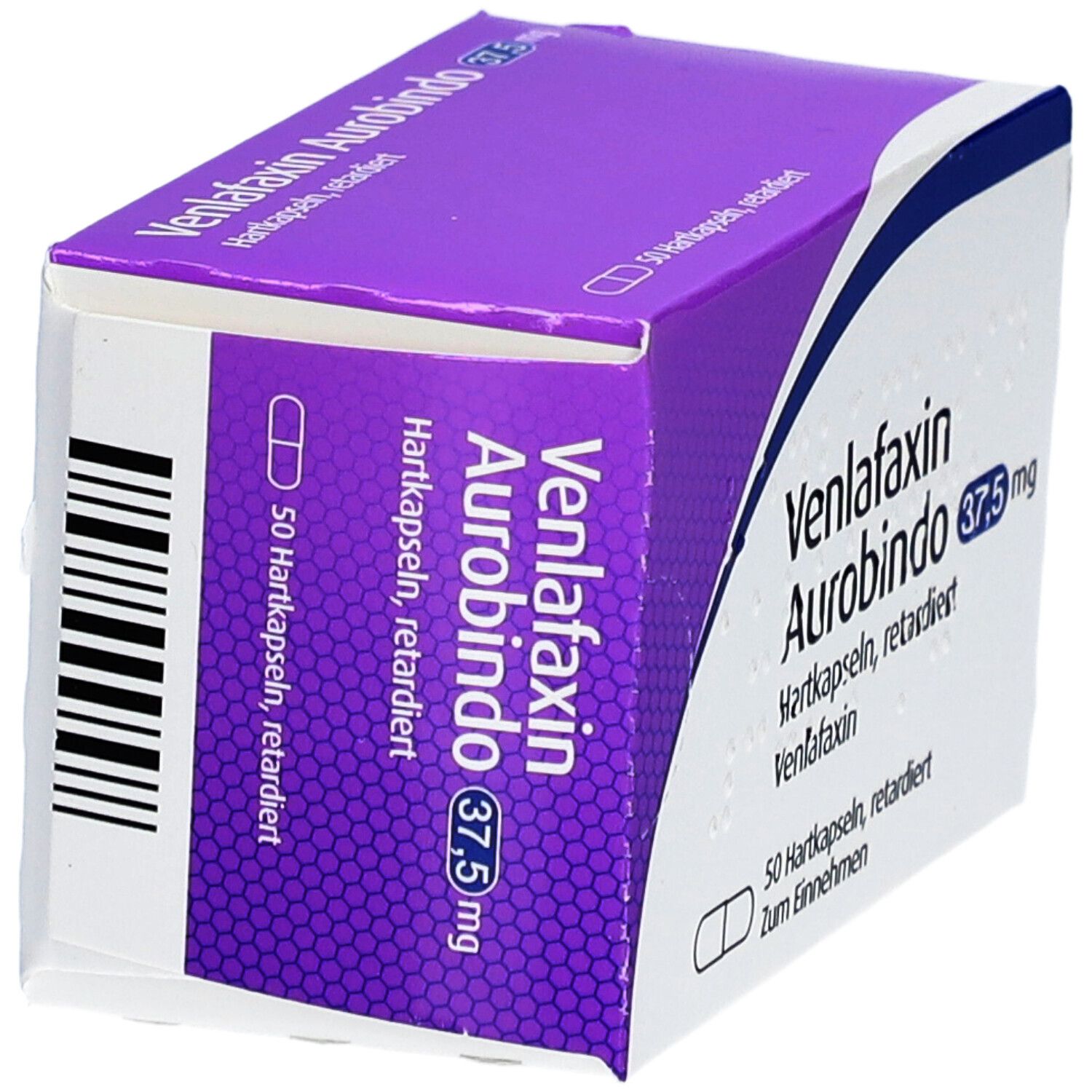 Venlafaxin Aurobindo 37,5 mg Hartkapseln retard. 50 St Retard-Kapseln