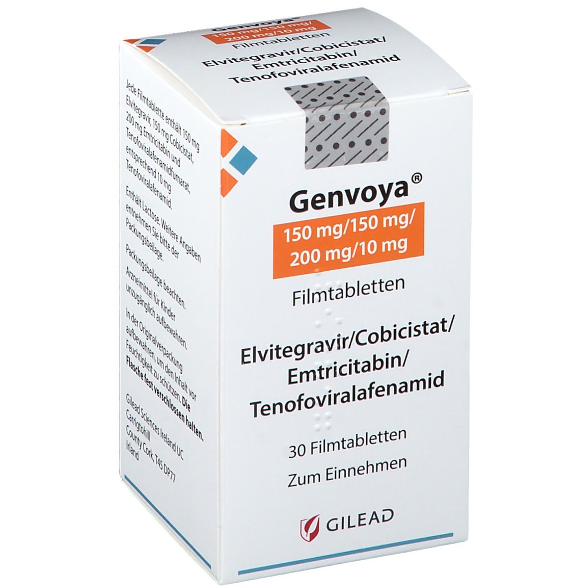 Genvoya® 150 mg/150 mg/200 mg/10 mg