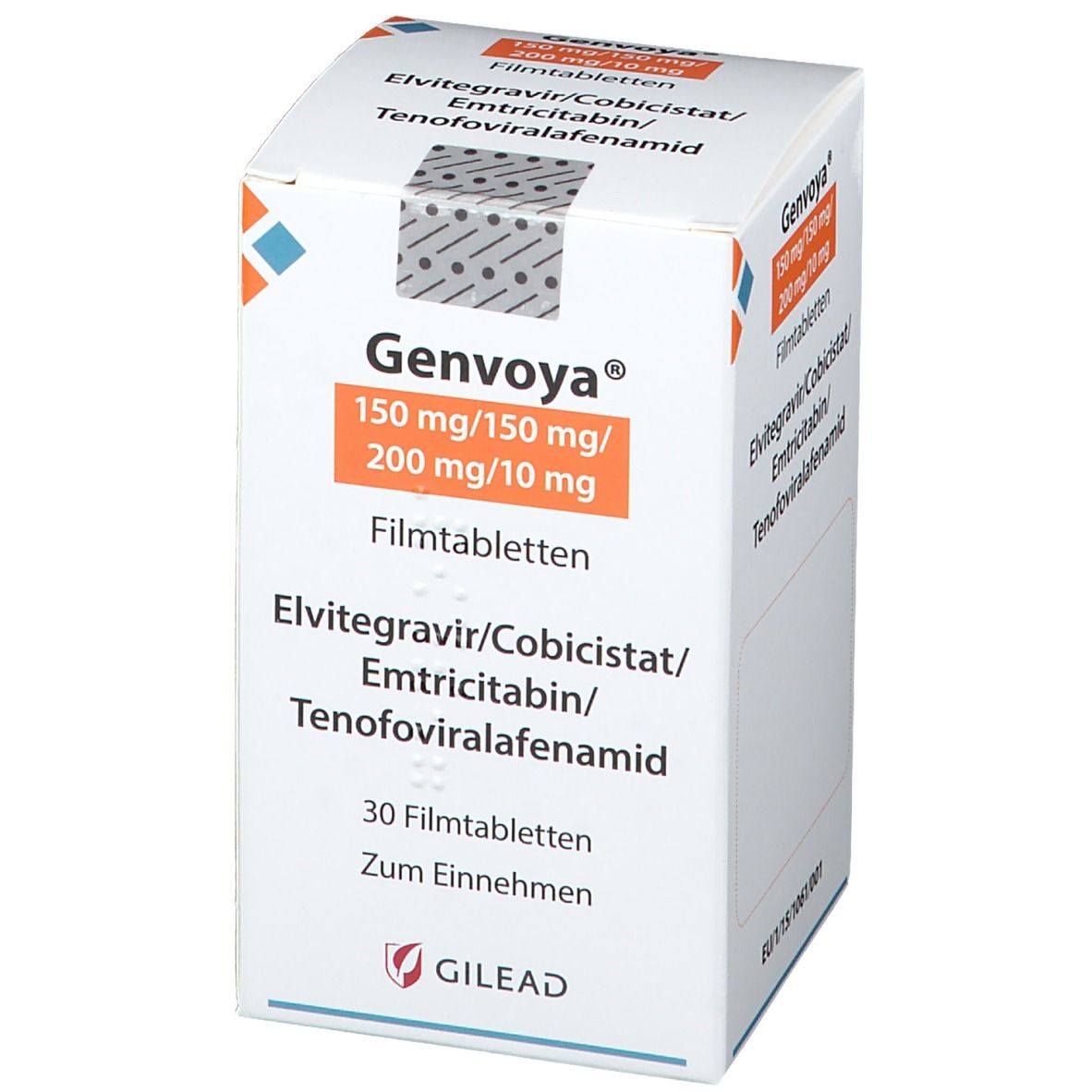 Genvoya® 150 mg/150 mg/200 mg/10 mg