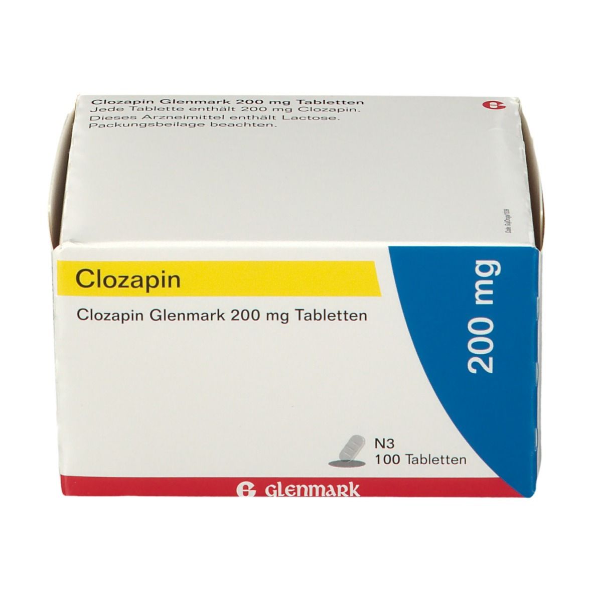 Clozapin Glenmark 200 mg
