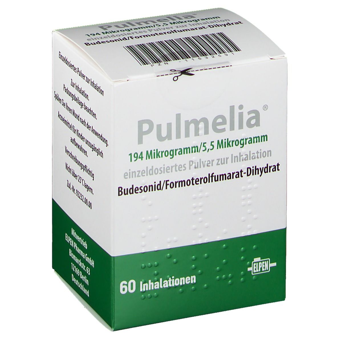 Pulmelia® 194 µg/5,5 µg