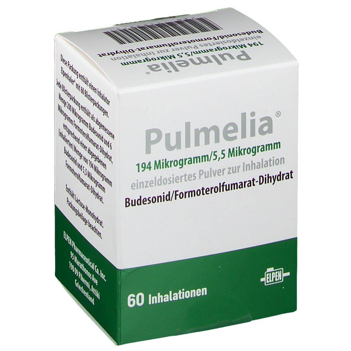 Pulmelia® 194 µg/5,5 µg