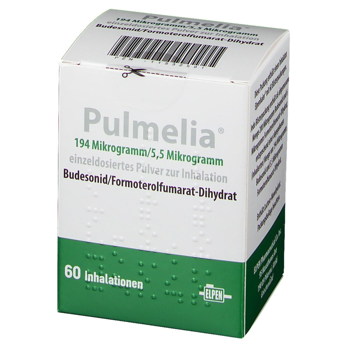 Pulmelia® 194 µg/5,5 µg