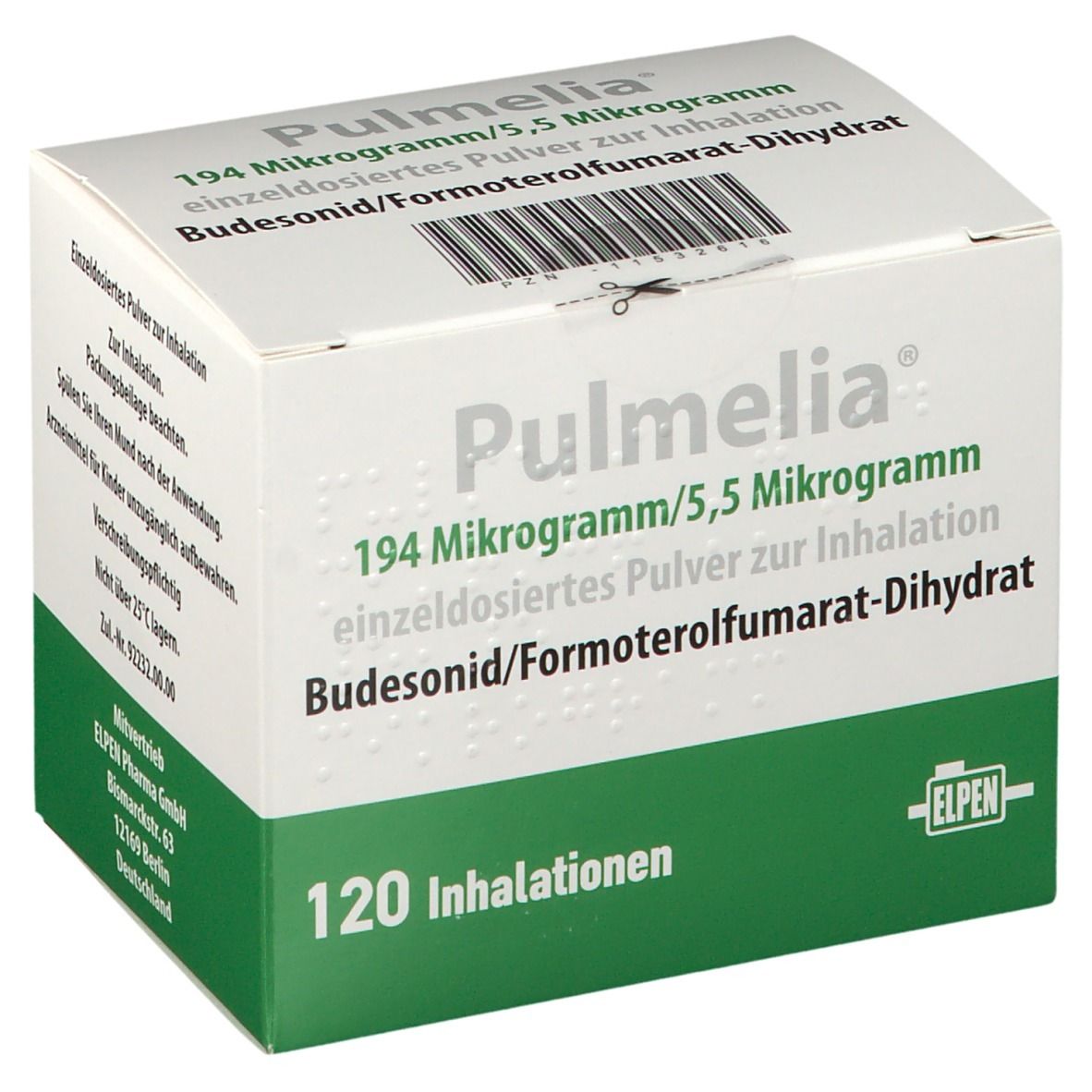 Pulmelia® 194 µg/5,5 µg