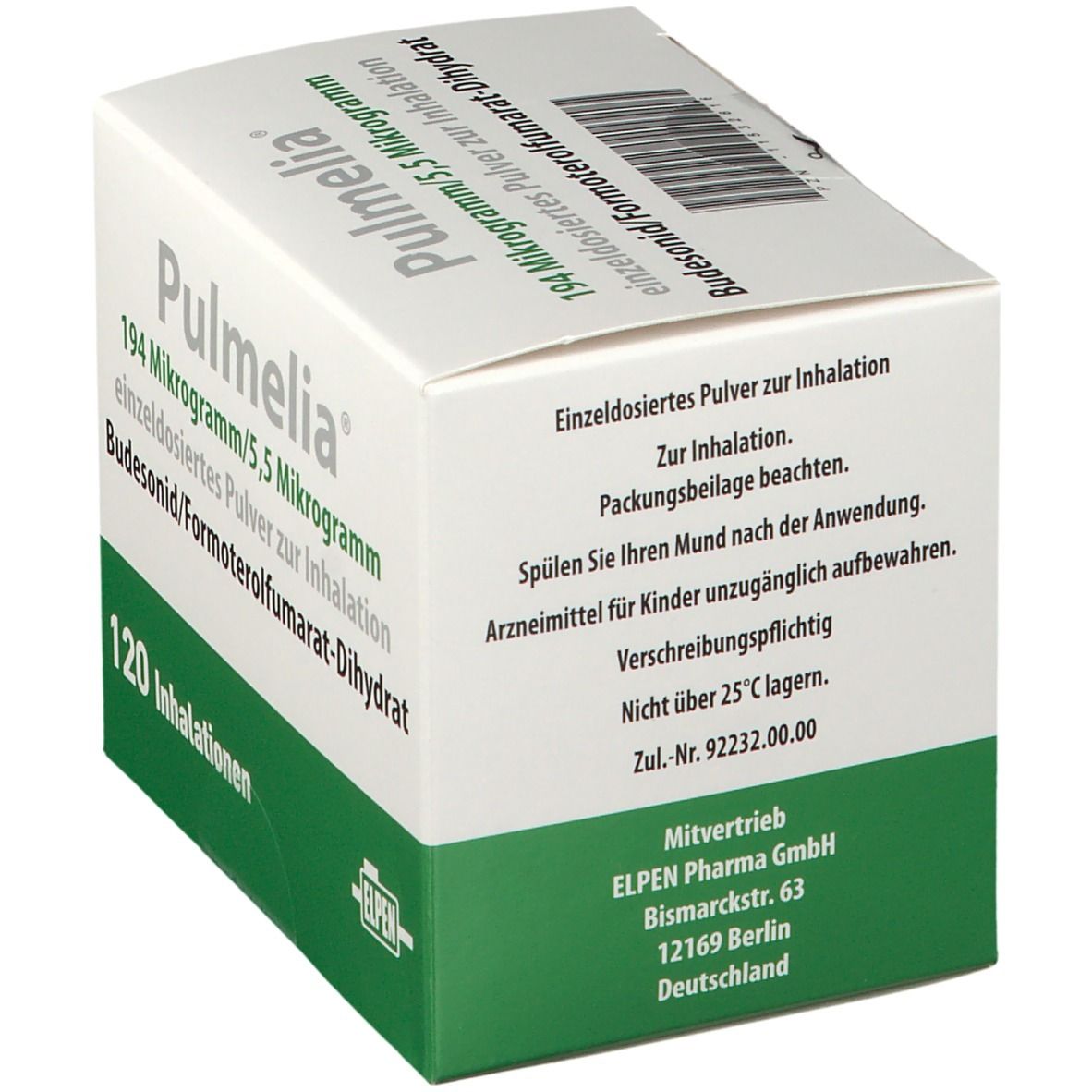 Pulmelia® 194 µg/5,5 µg