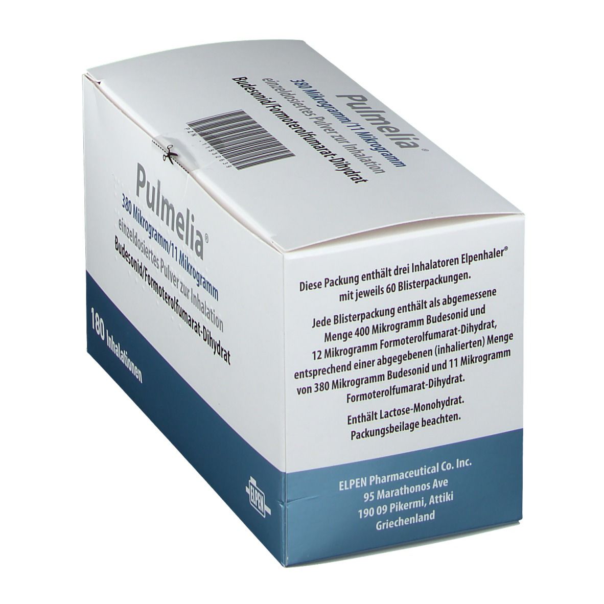 Pulmelia® 380 µg/11 µg
