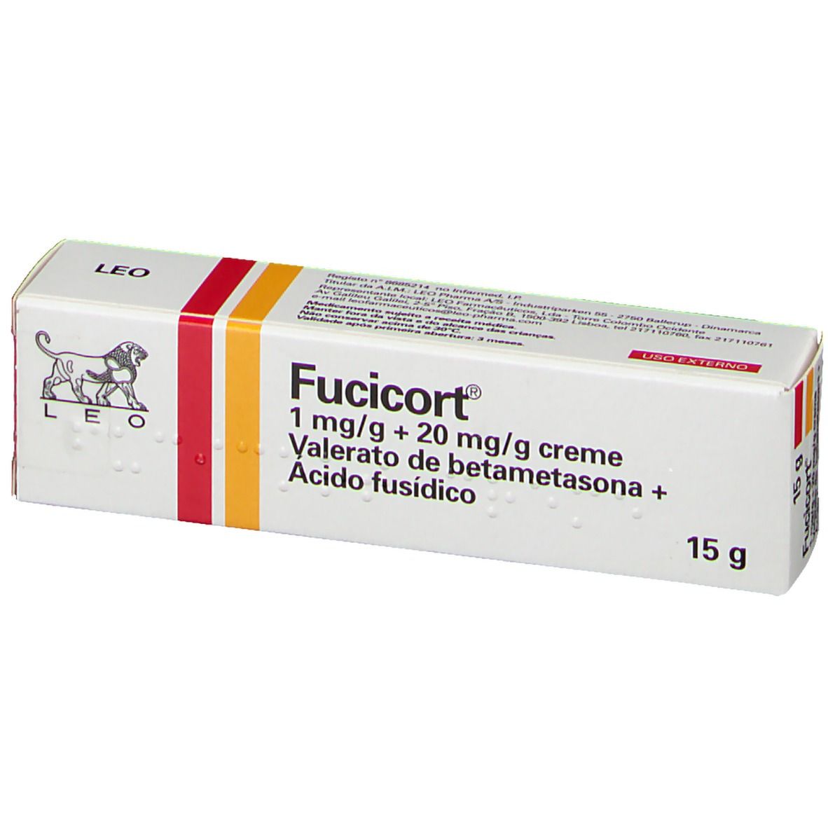 FUCICORT 20 mg/g + 1 mg/g Creme