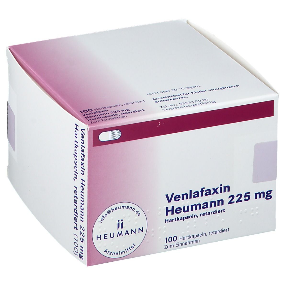 Venlafaxin Heumann 225 mg Hartkapseln, retardiert