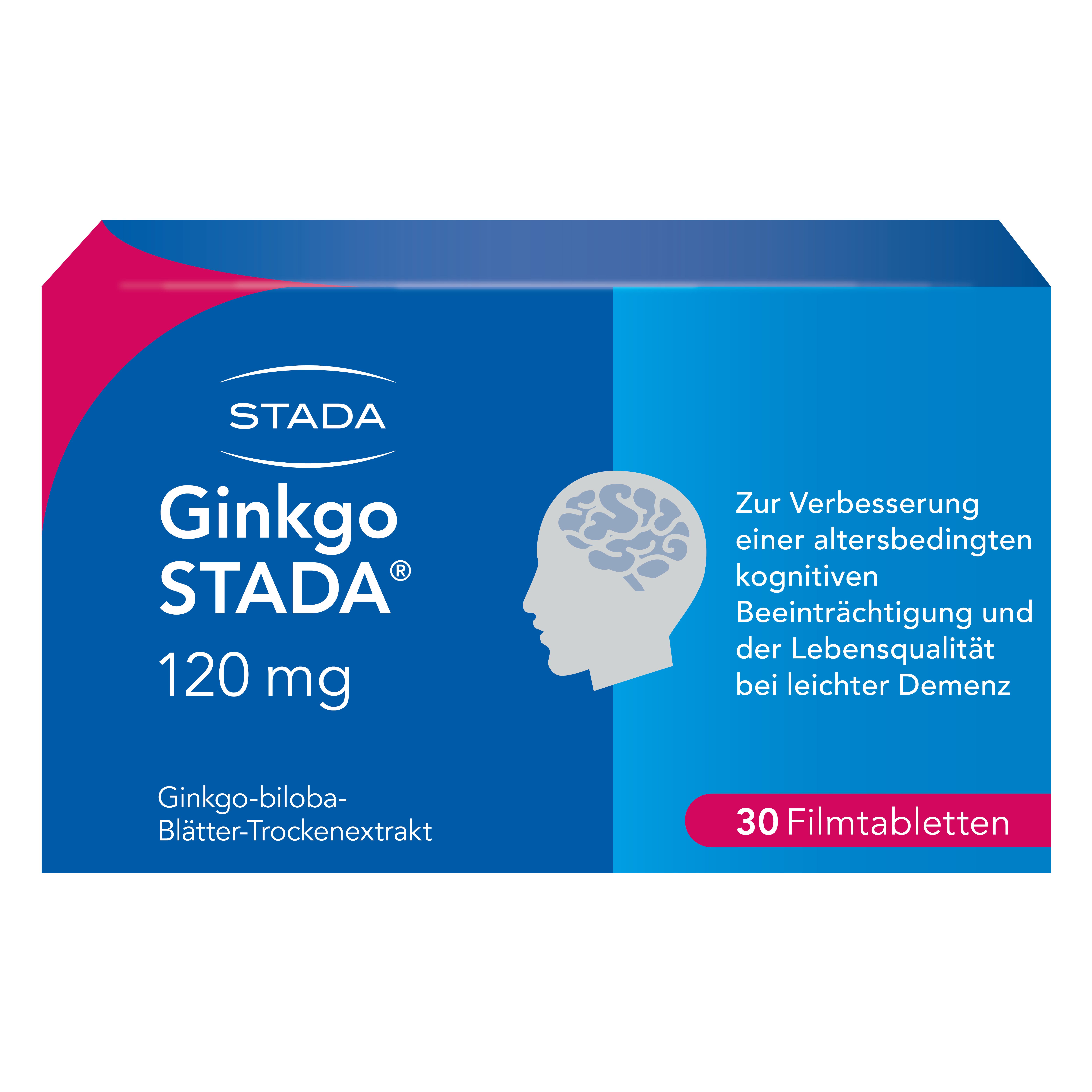 Ginkgo Biloba STADA® 120 mg bei Gedächtnis- und Konzentrationsstörungen