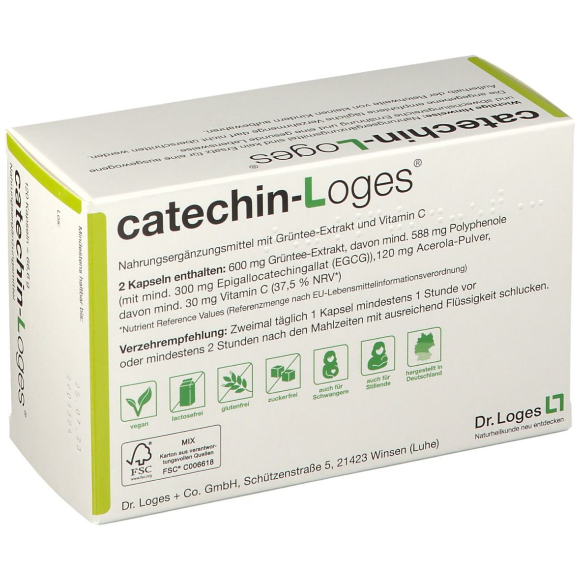 catechin-Loges® Grüntee Kapseln