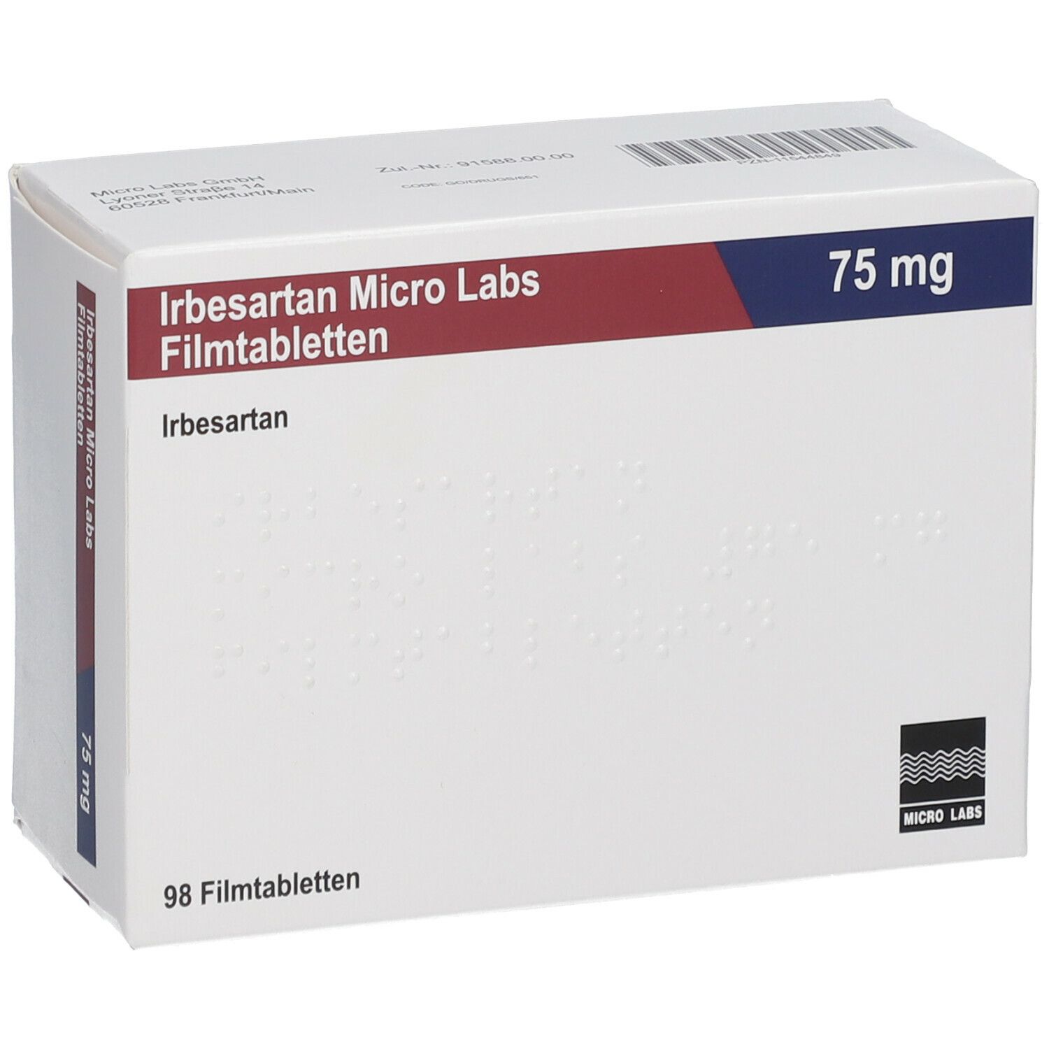 Irbesartan Micro Labs 75 mg