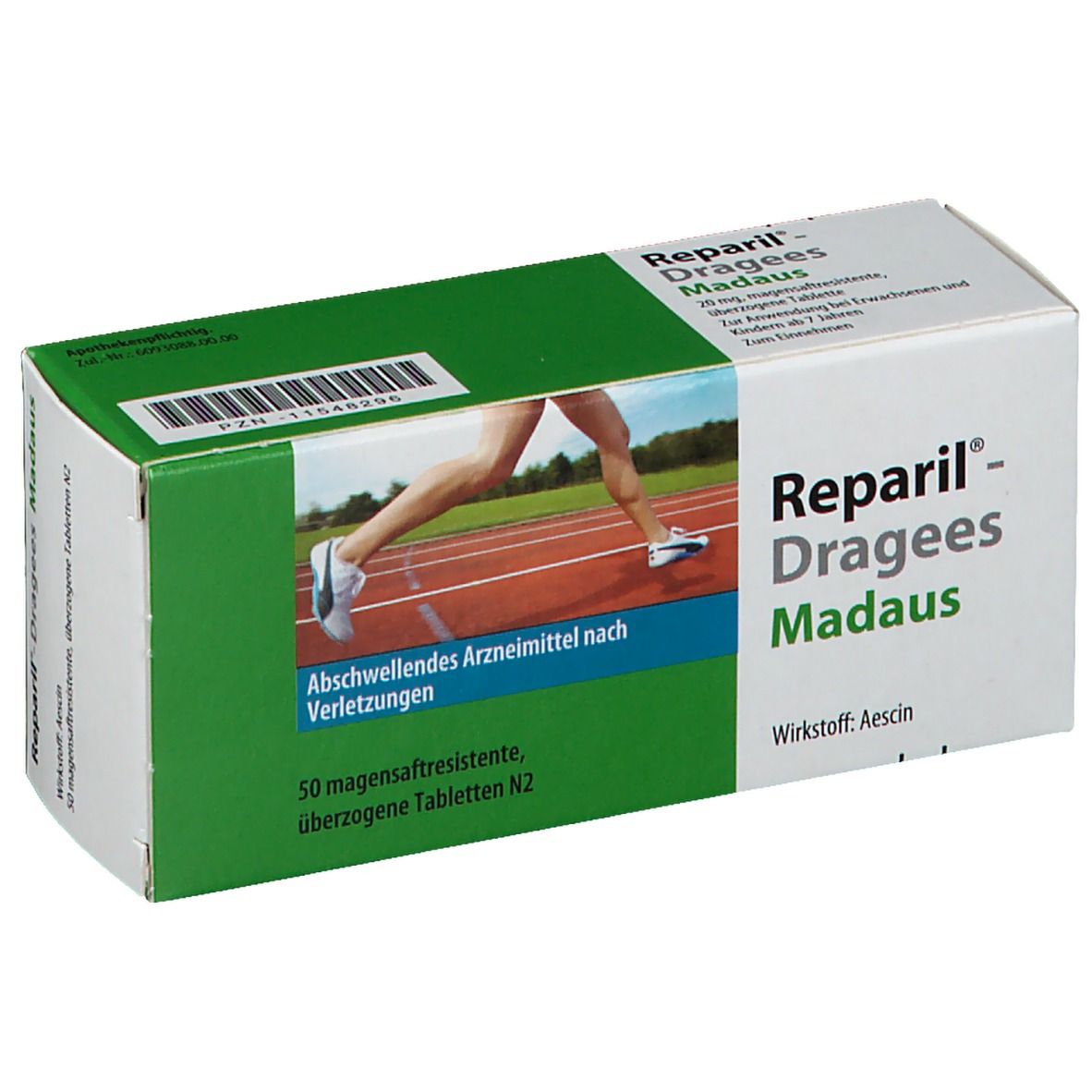 Reparil-Dragees Madaus magensaftresistente Tabletten